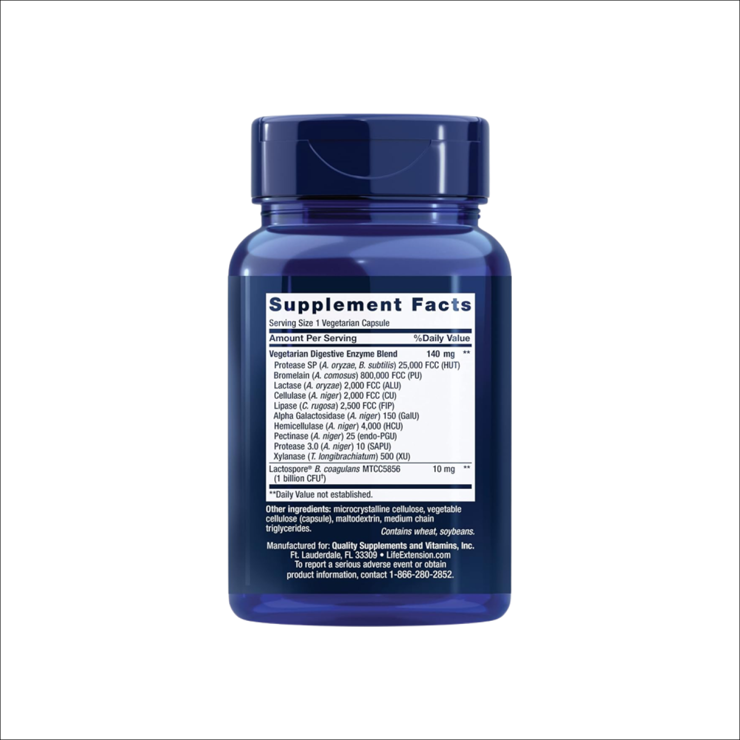 Life Extension Cromo Con Crominex 500 mcg, 60 cápsulas