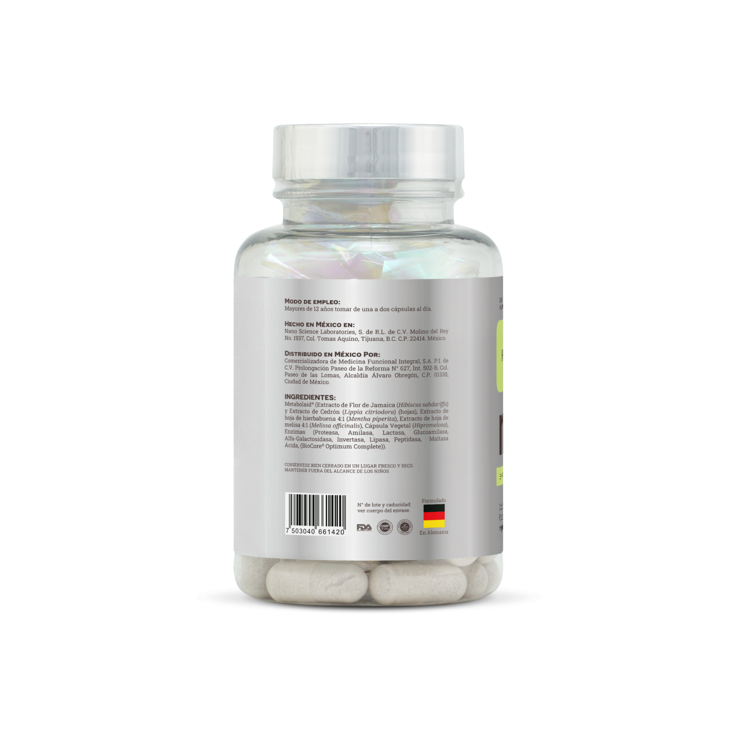 Matter Hello Flat! | Metabolaid, Enzimas BioCore, Extracto de Hierbabuena y Melisa