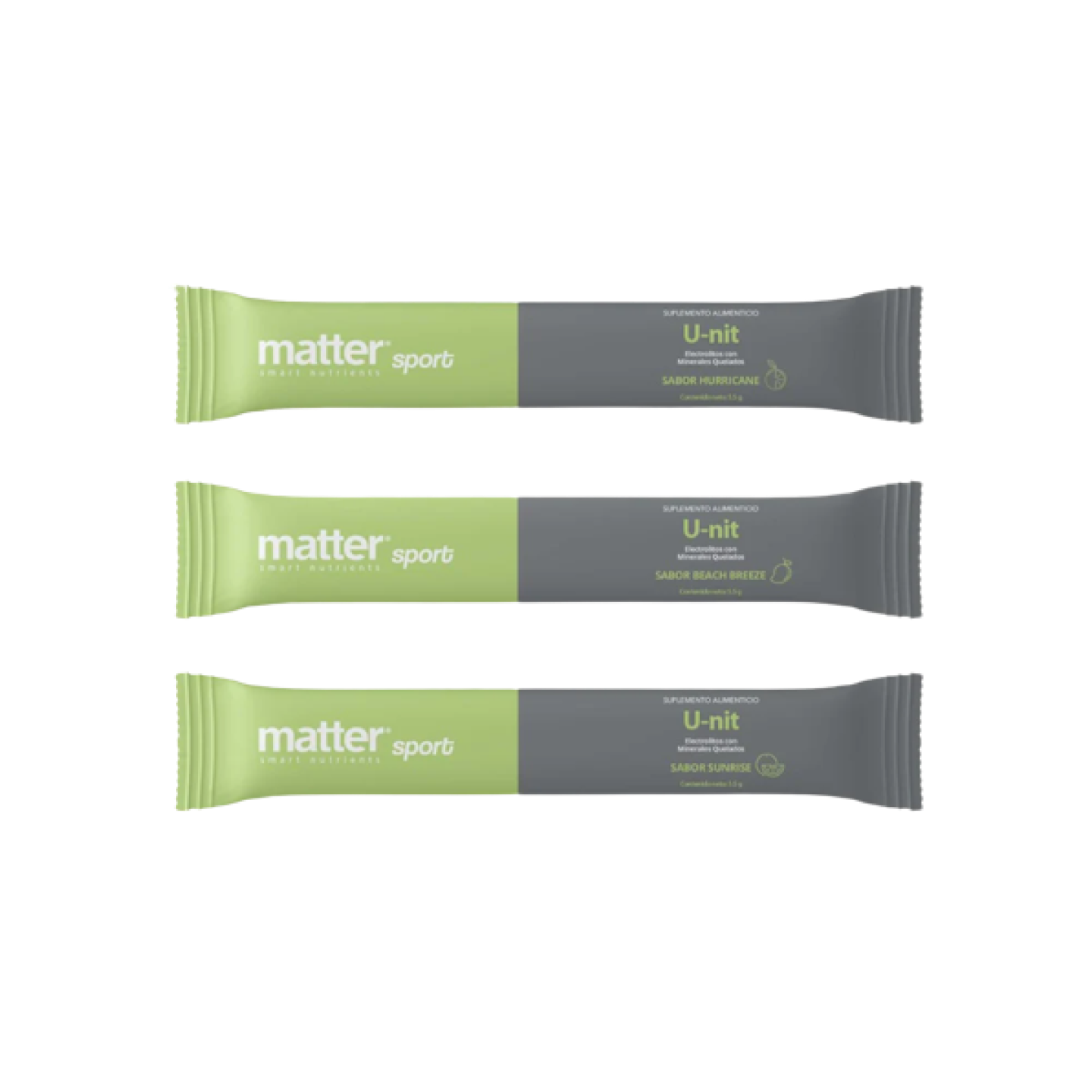 Matter U-nit | Electrolitos con minerales quelados