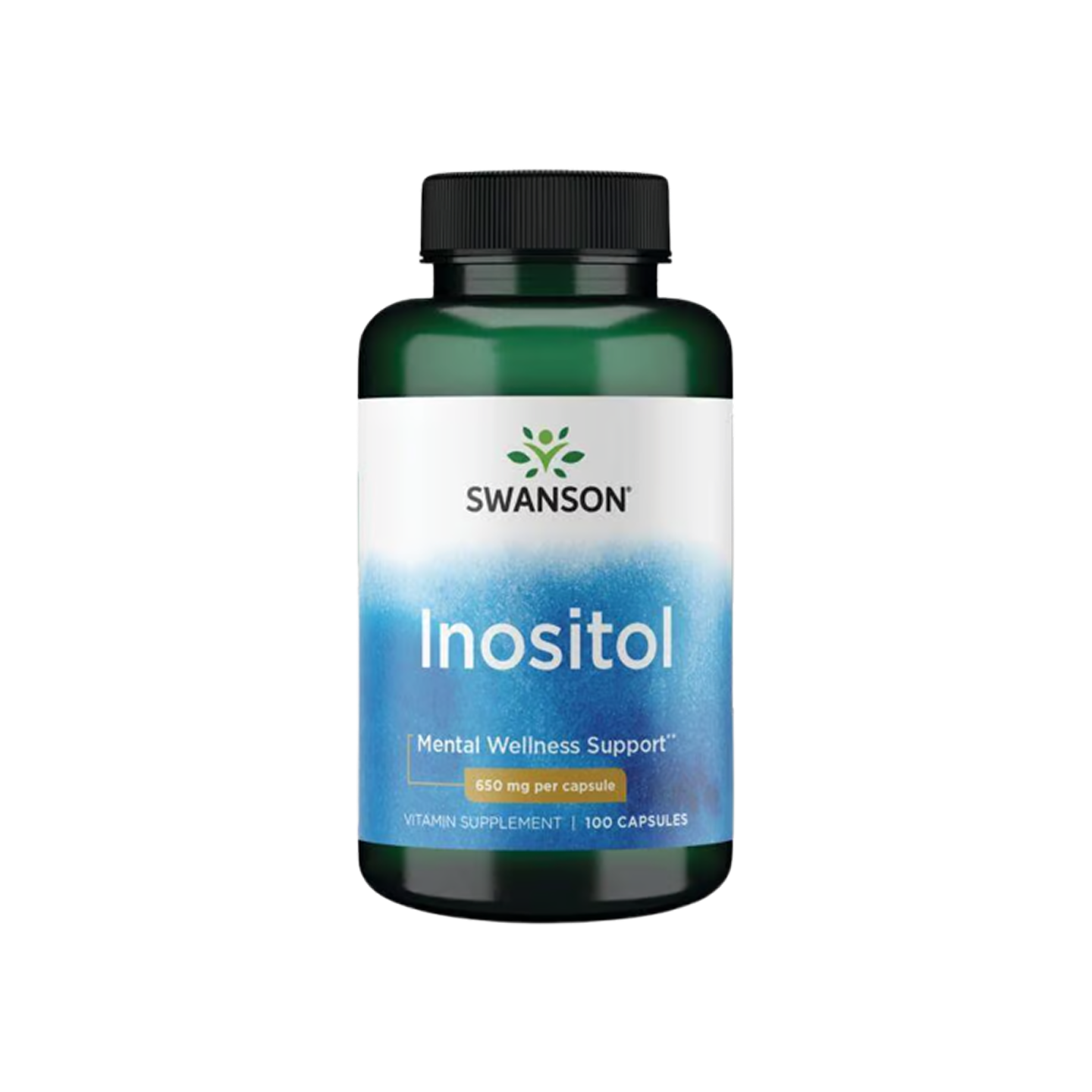 Swanson Premium Inositol 650 mg 100 cápsulas