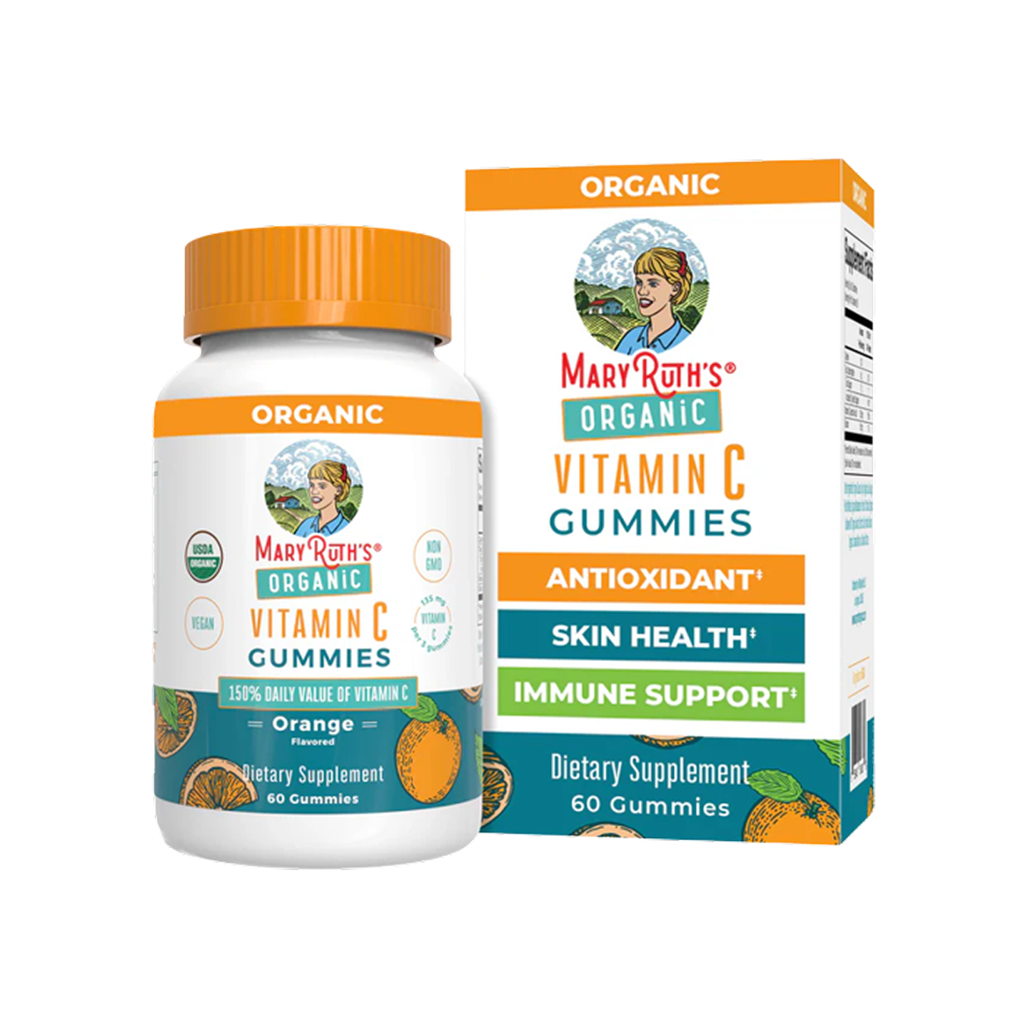 MaryRuth Organics Gomitas Orgánicas de Vitamina C 60 gomitas