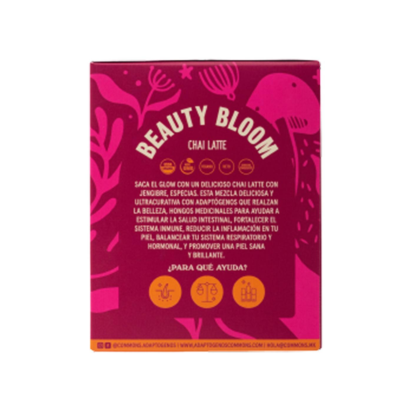 Commons Botanical Chai Latte – Beauty & Immunity (12 Sobres)