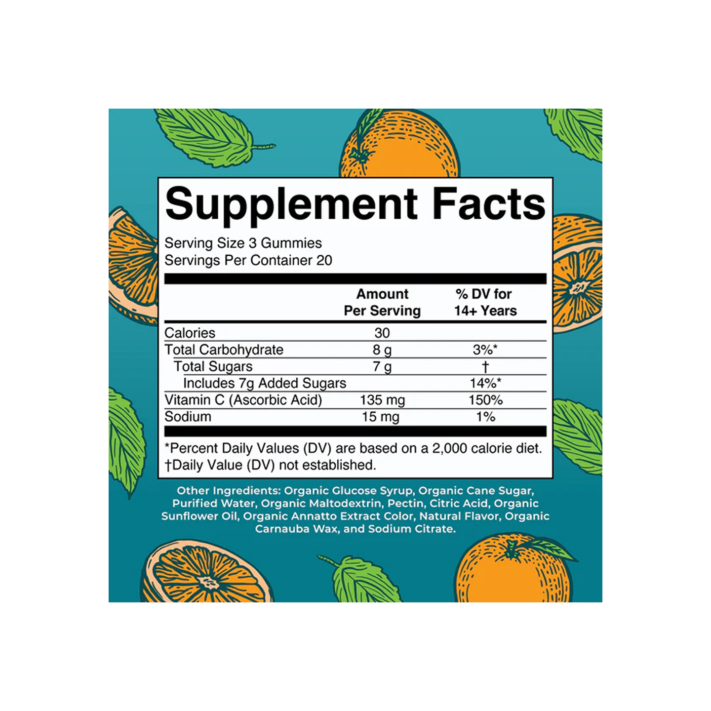 MaryRuth Organics Gomitas Orgánicas de Vitamina C 60 gomitas