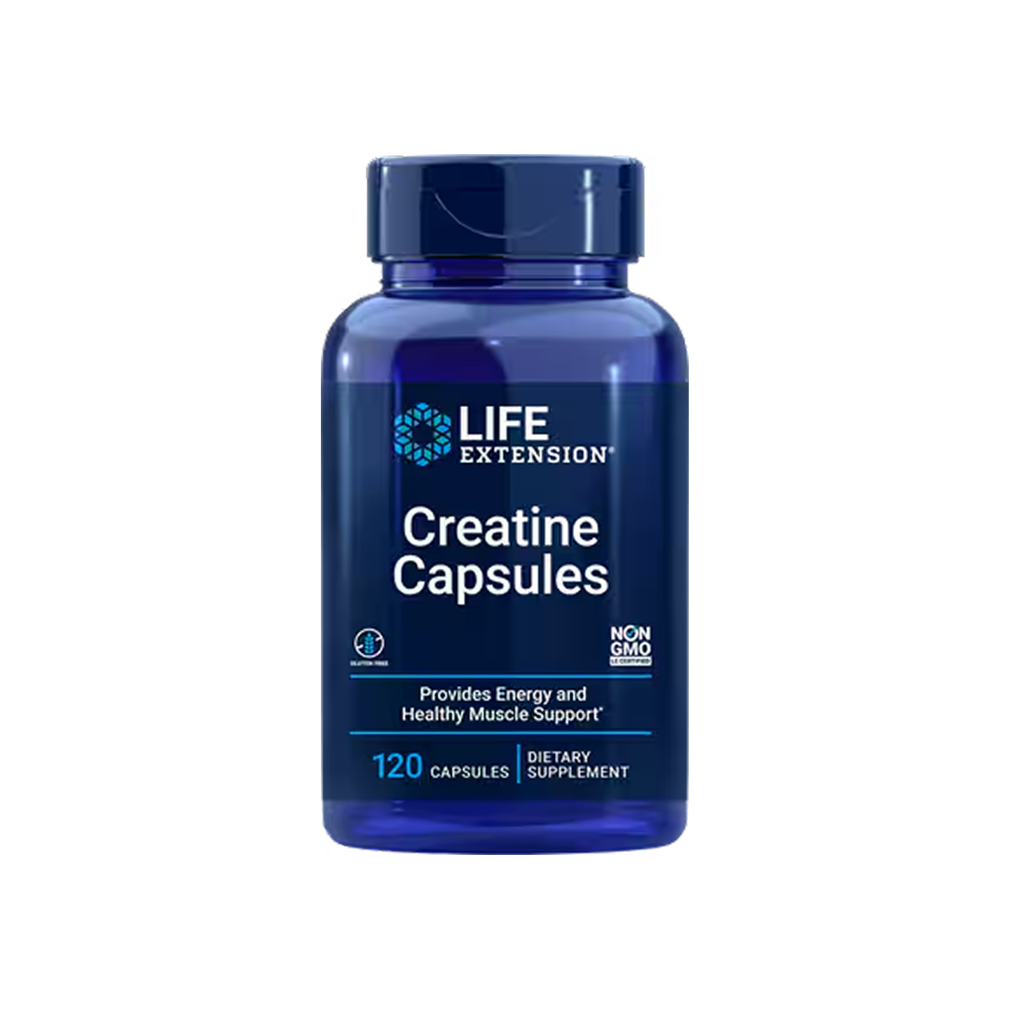 Life Extension Creatine Capsules 1000 mg, 120 cápsulas
