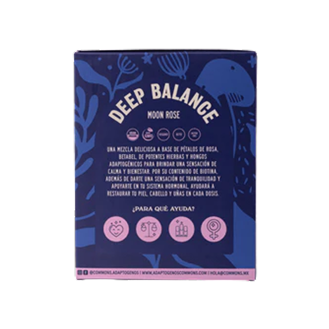 Commons Botanical Moon Rose – Deep Balance (12 Sobres)