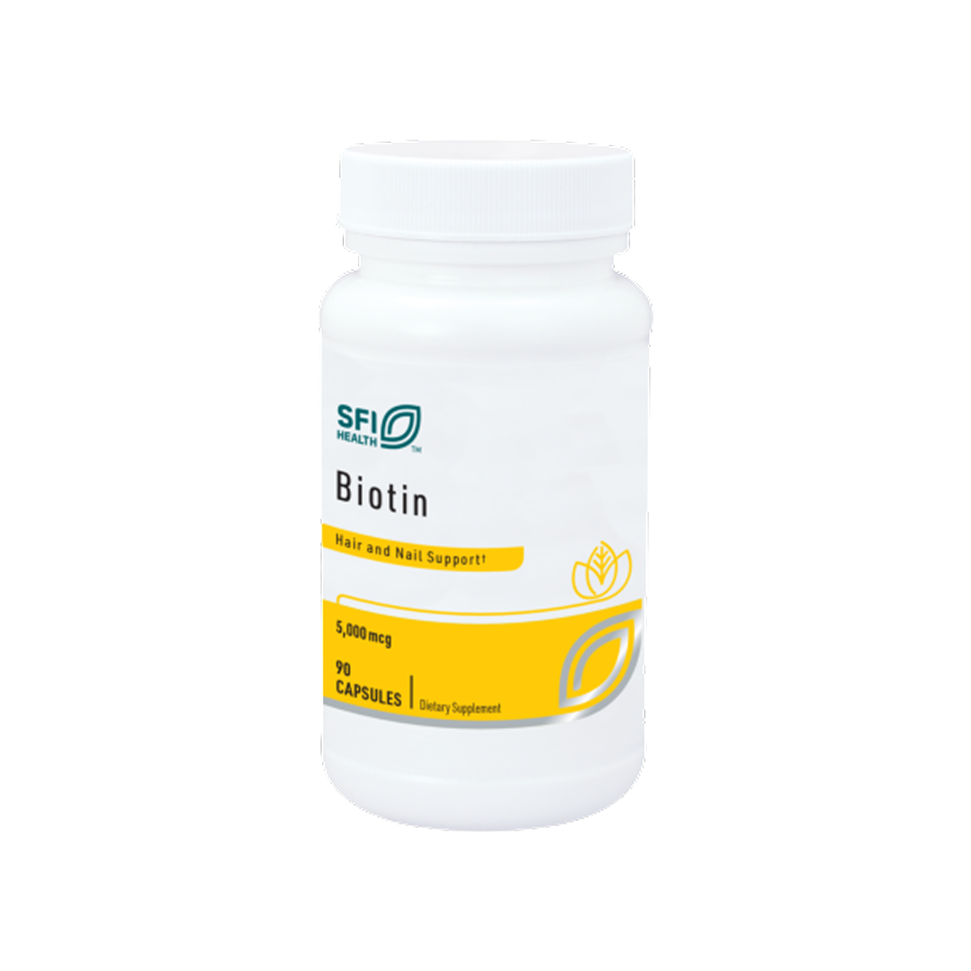 SFI Health Biotin 300 mcg, 100 cápsulas
