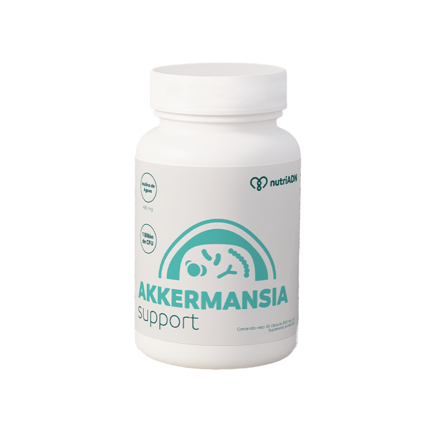 NutriADN Akkermansia Support 60 cápsulas.