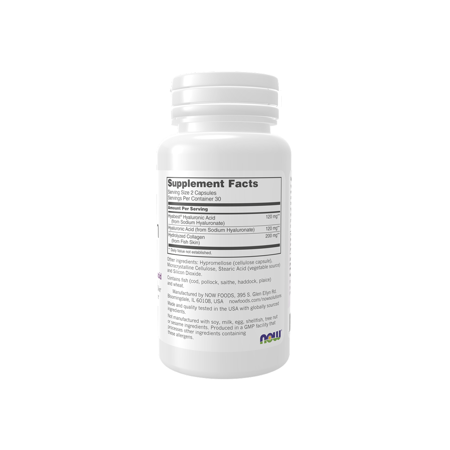 NOW Foods Hydration Rescue 60 cápsulas