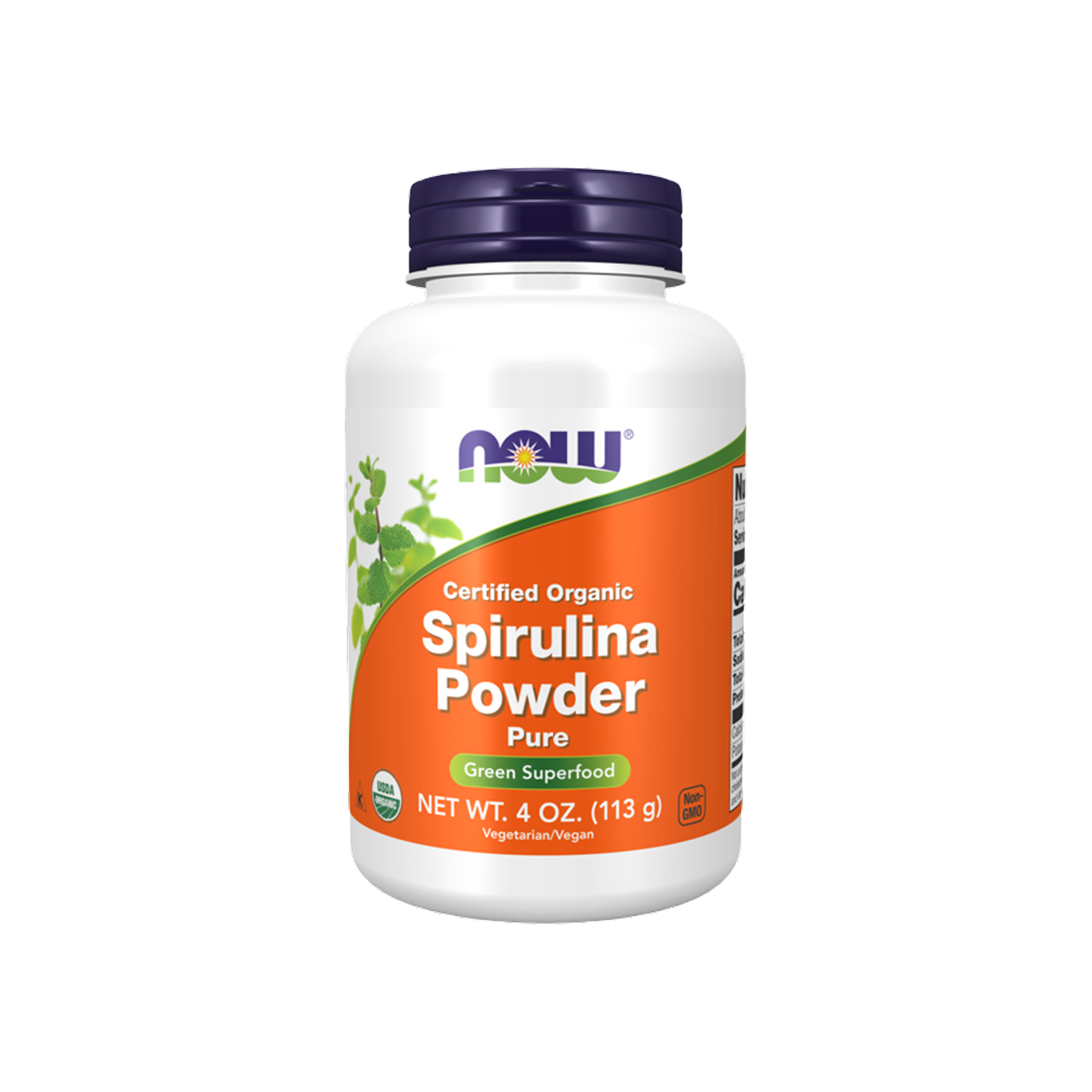 NOW Foods Espirulina Orgánica en Polvo 4 oz (113 g)