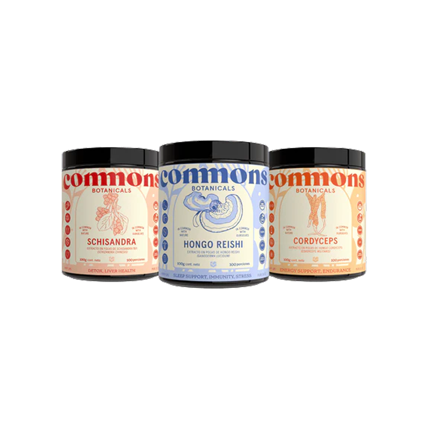 Commons Botanicals Kit Detox Diario – Limpieza, Energía y Bienestar