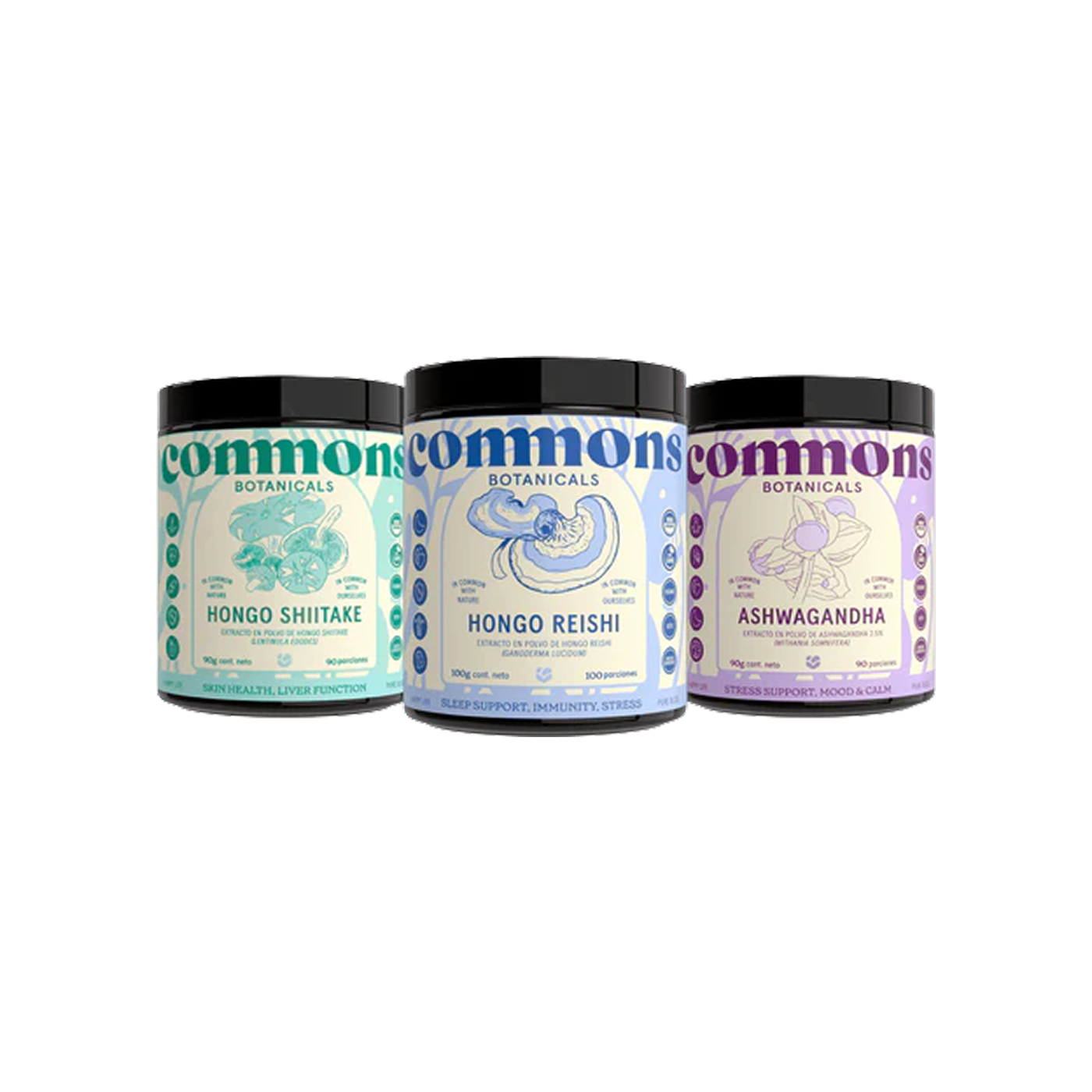 Commons Botanicals Kit Anti-Acné – Limpieza, Calma y Equilibrio Hormonal