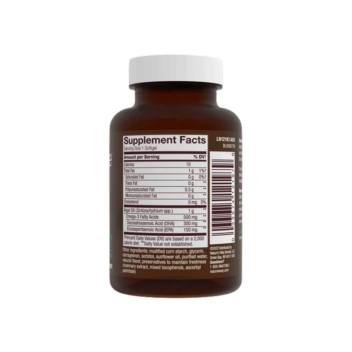 Nature's Way NutraVege Omega-3 Plant 30 Softgels