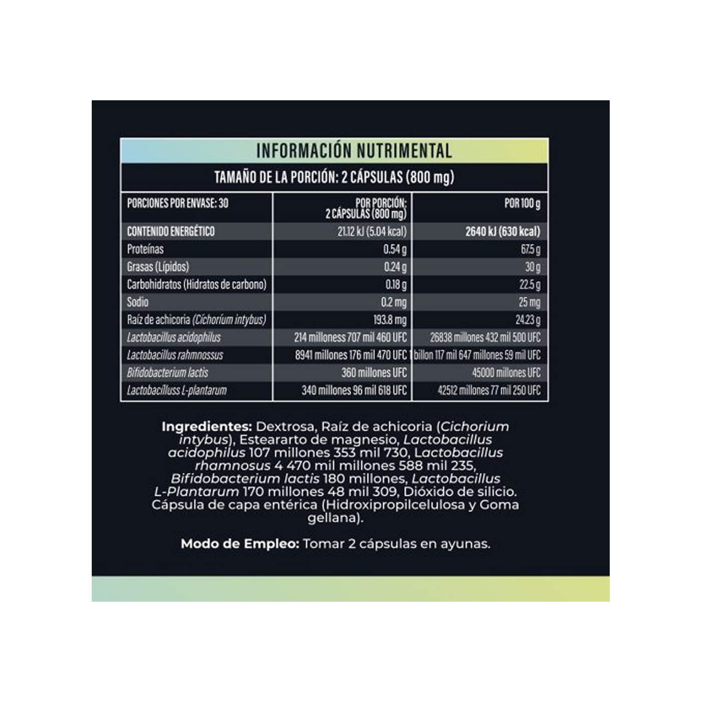 Pure8 Probiotec Probióticos 60 cápsulas