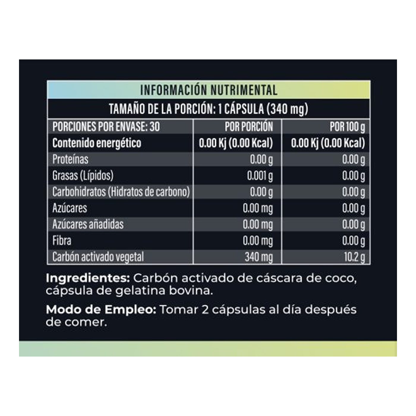 PURE 8 CAR-DE-TX, 30 cápsulas