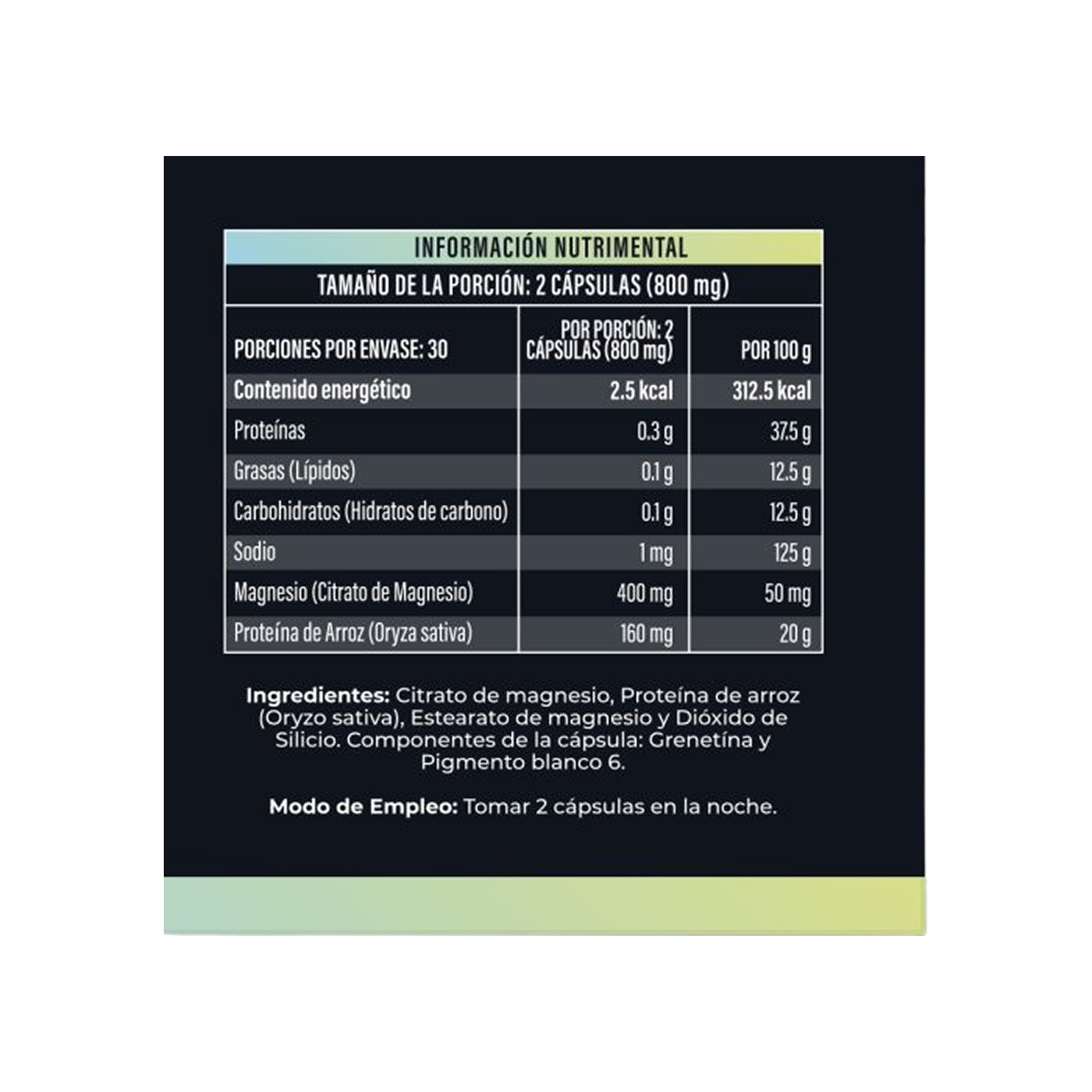 PURE 8 C-MG, 60 cápsulas