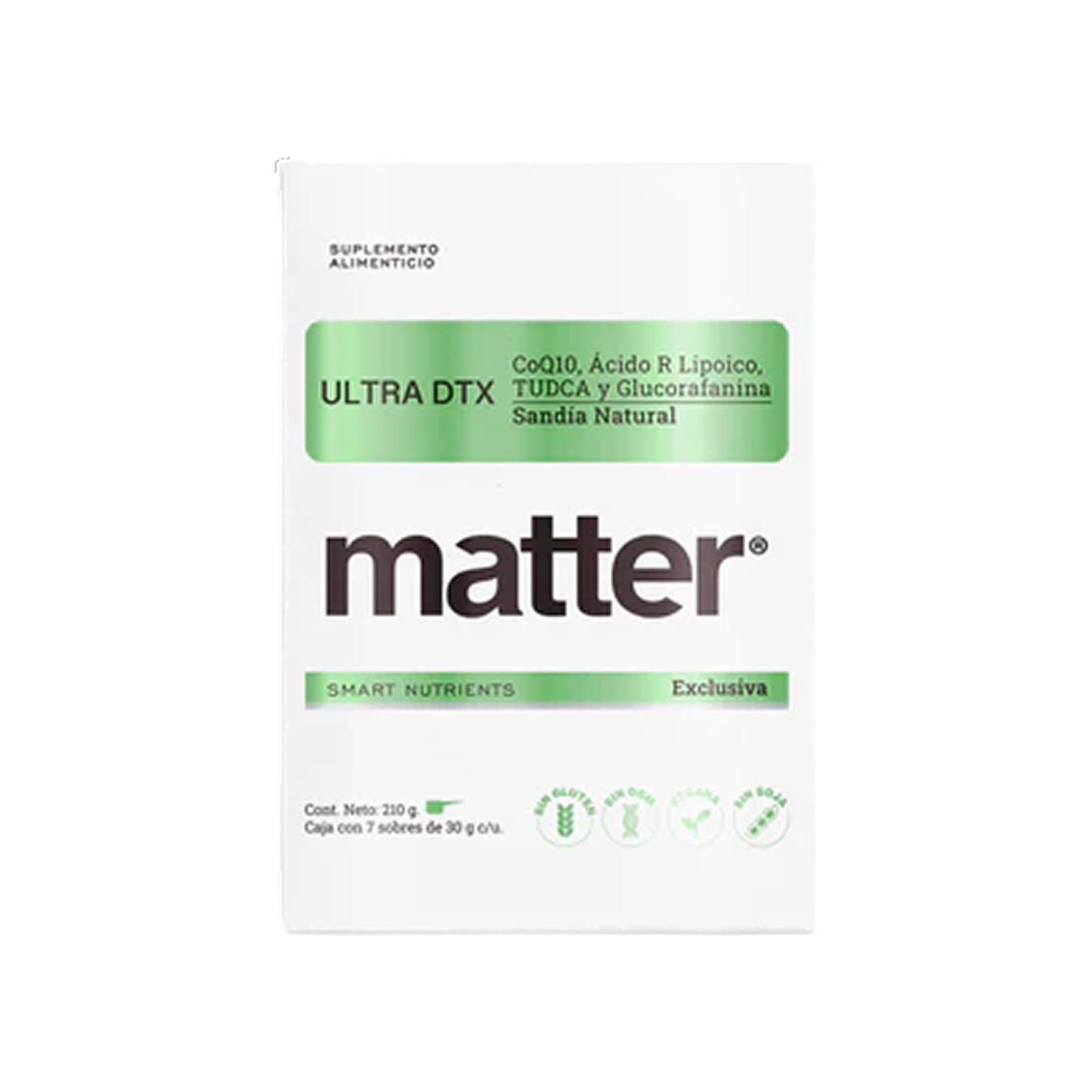 Matter ULTRA DTX, 7 sobres de 30 g