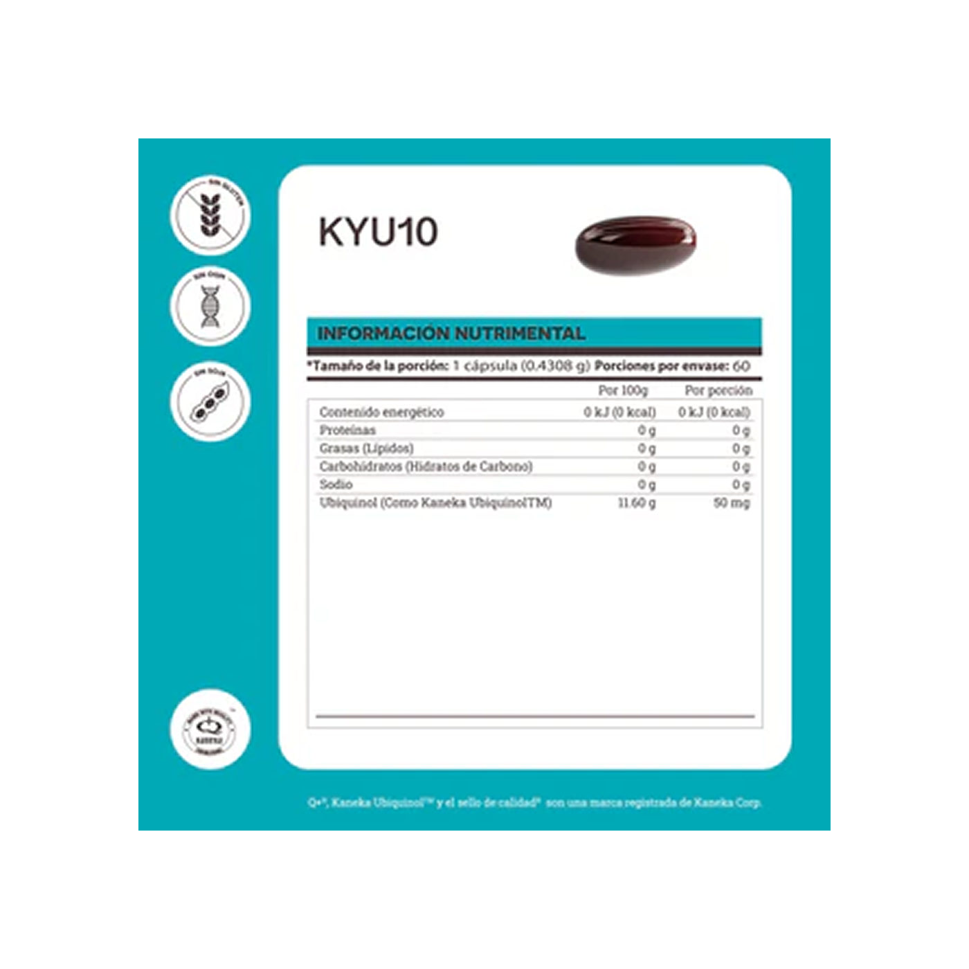 Matter KYU10, 60 cápsulas