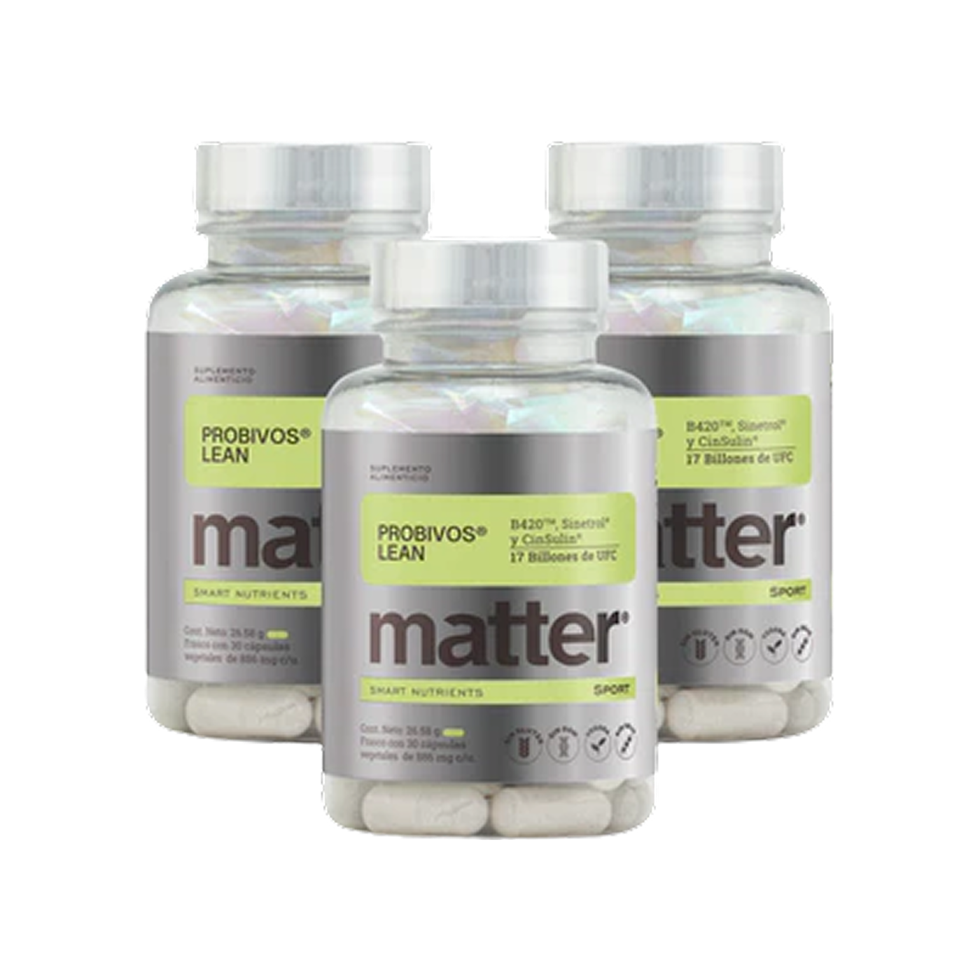 Matter PROBIVOS LEAN, 3 × 30 cápsulas
