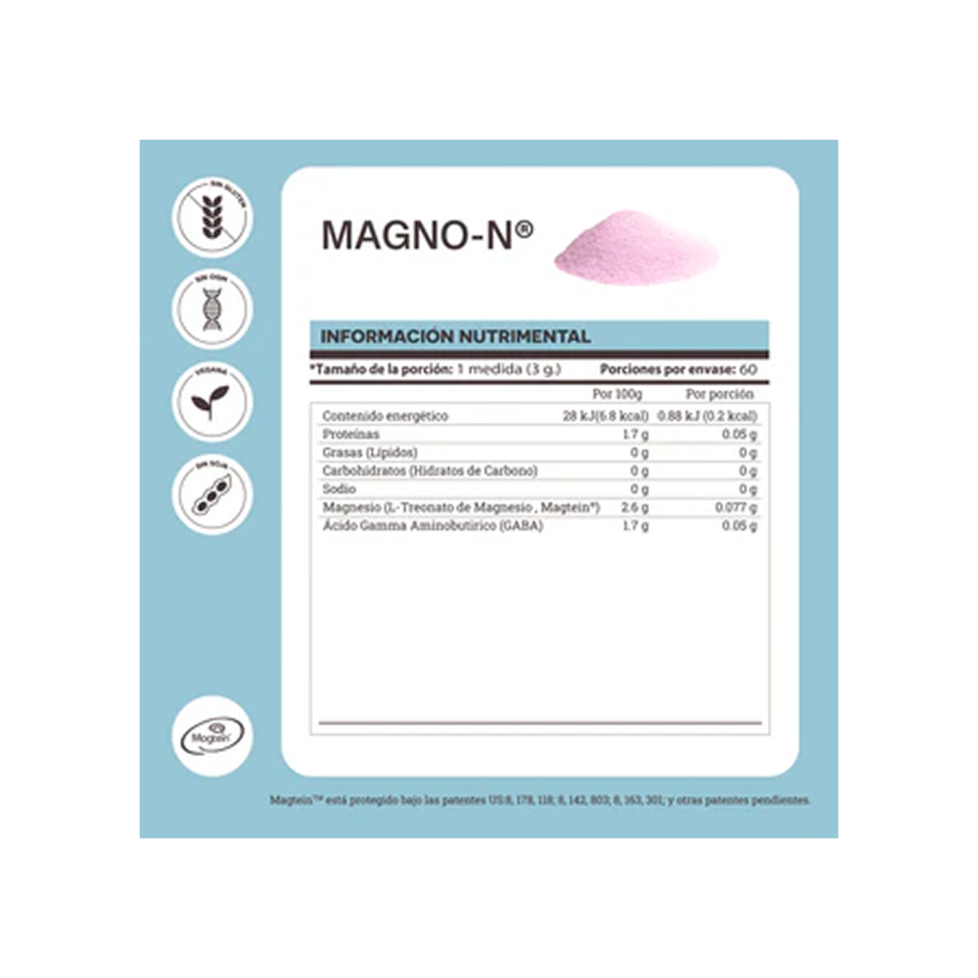 Matter MAGNO-N, 60 porciones