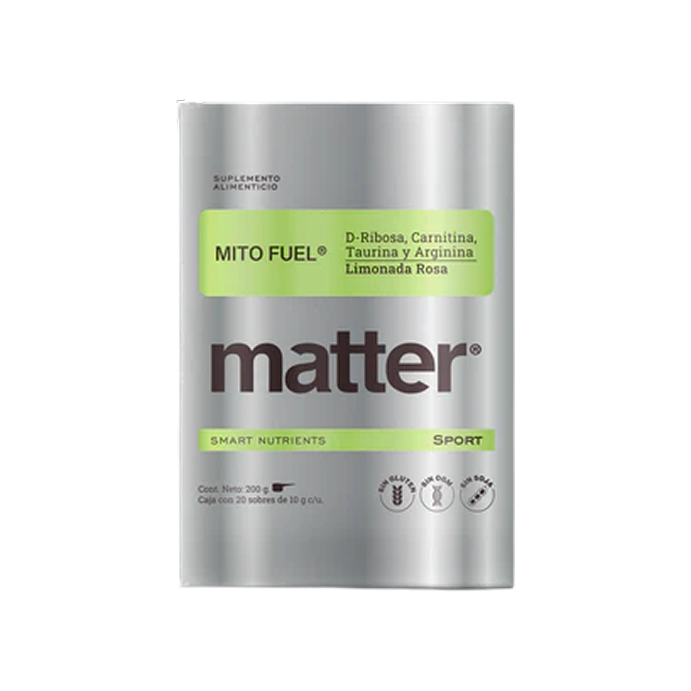 Matter MITO FUEL, 20 sobres de 10 g