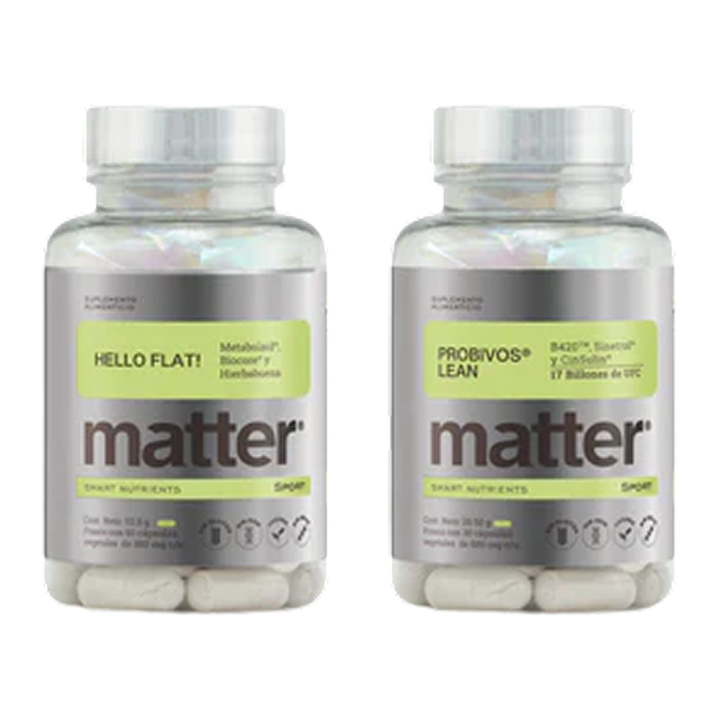 Matter KIT LEAN + FLAT, 2 frascos