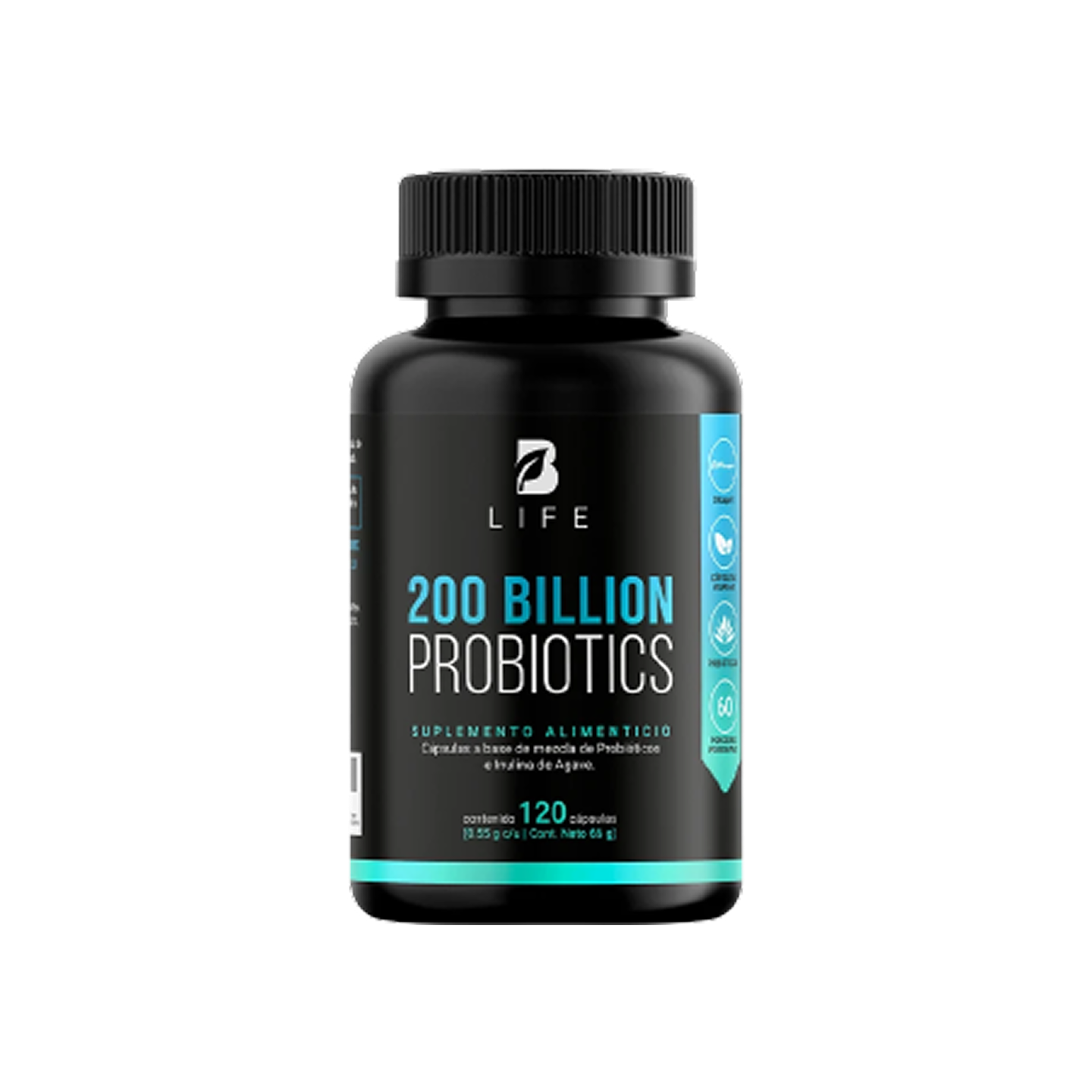 BLife 200 Billion Probióticos 11 Cepas 120 cápsulas