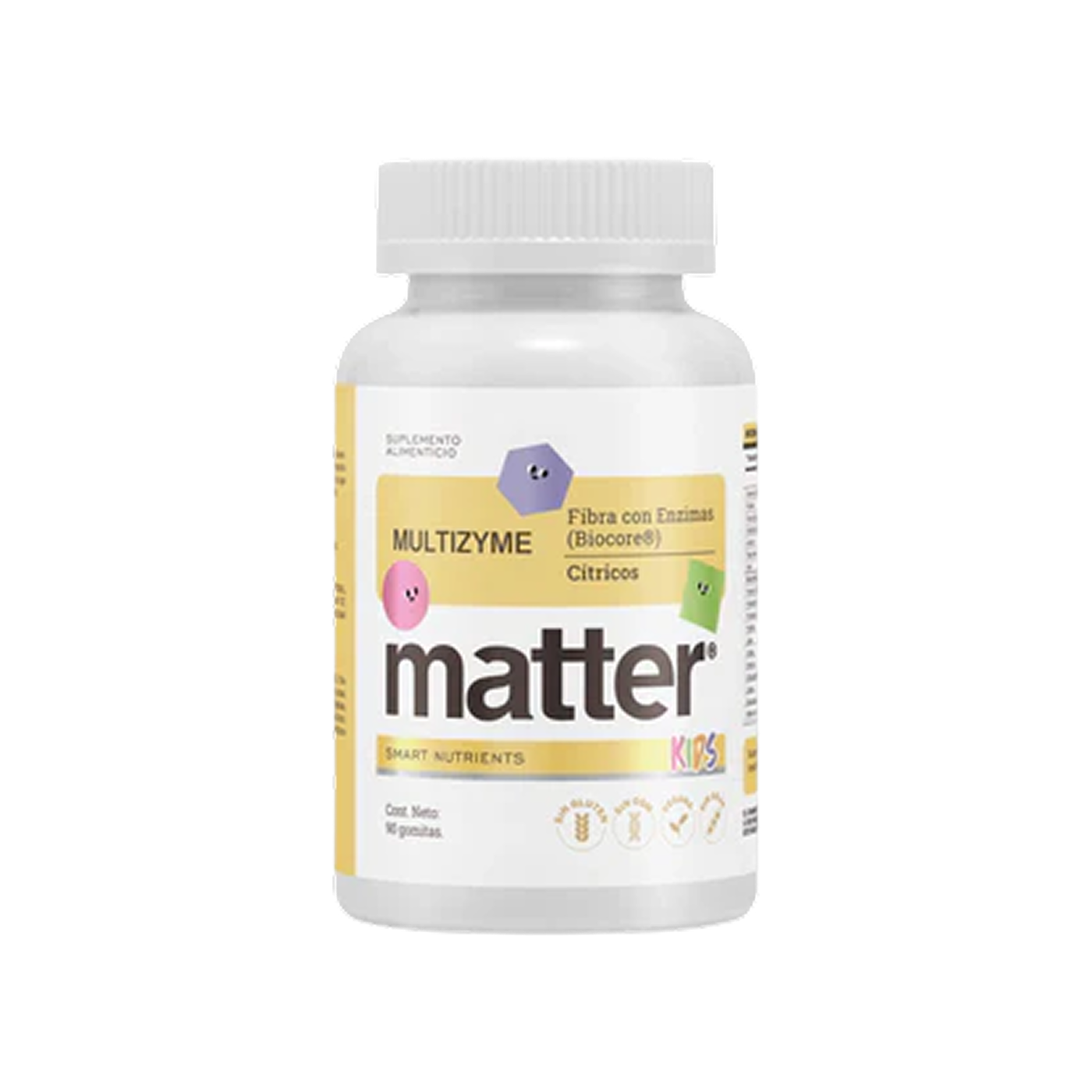 Matter MULTIZYME KIDS, 90 gomitas