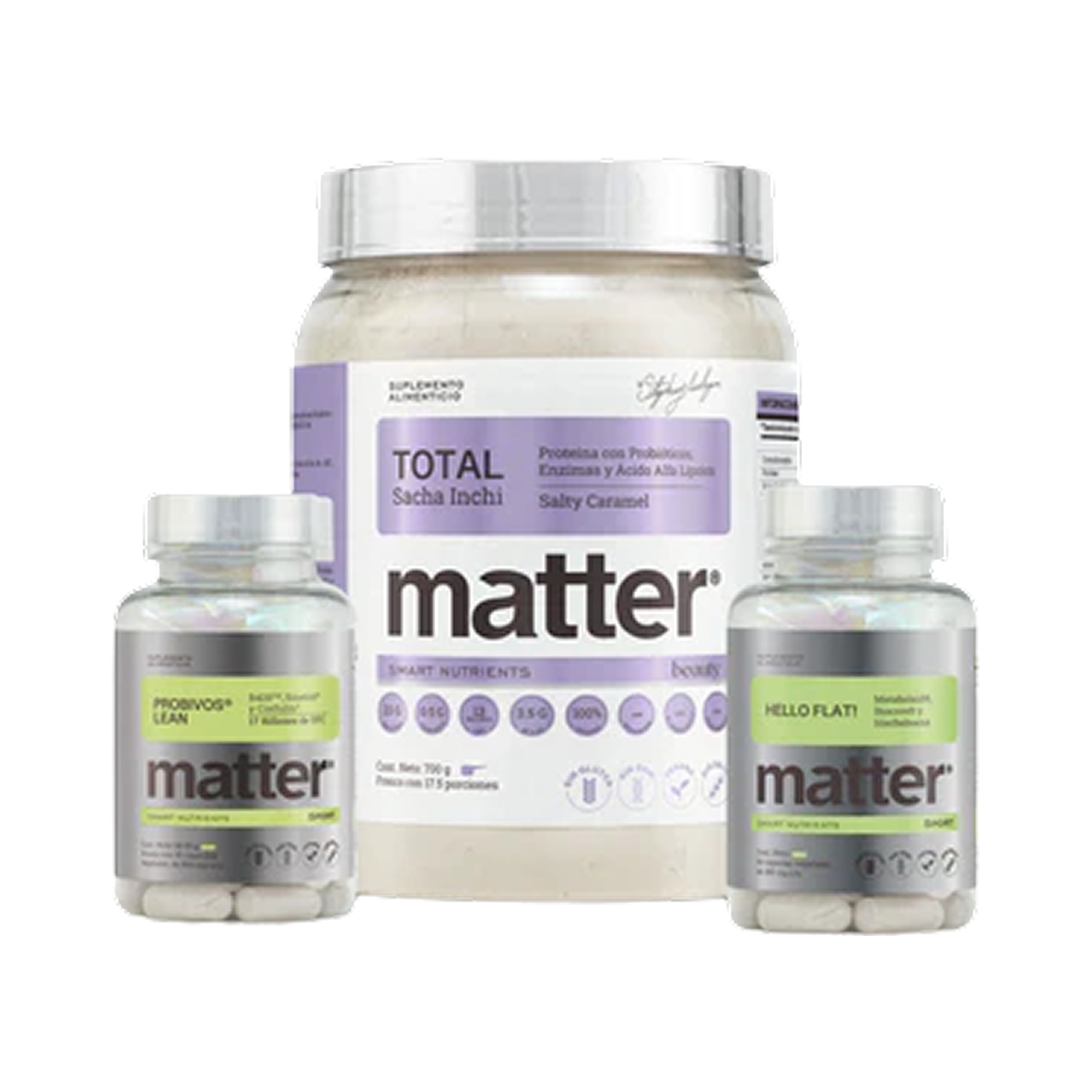 Matter Kit Lean Beauty Total Beauty + Hello Flat + Probivos Lean