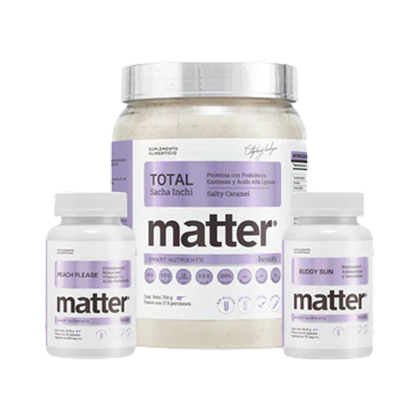Matter Kit Beauty Total Beauty + Peach Please + Buddy Sun