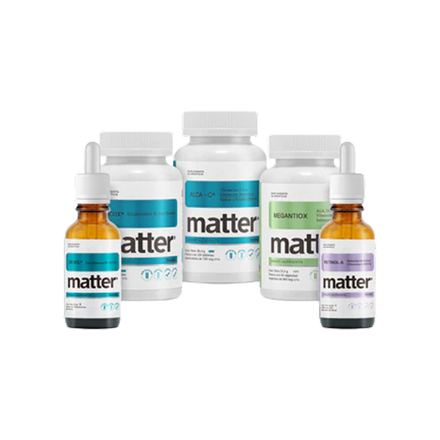 Matter Kit Favorito ALCA-C + Retinol A + Zincox + Desol + Megantiox