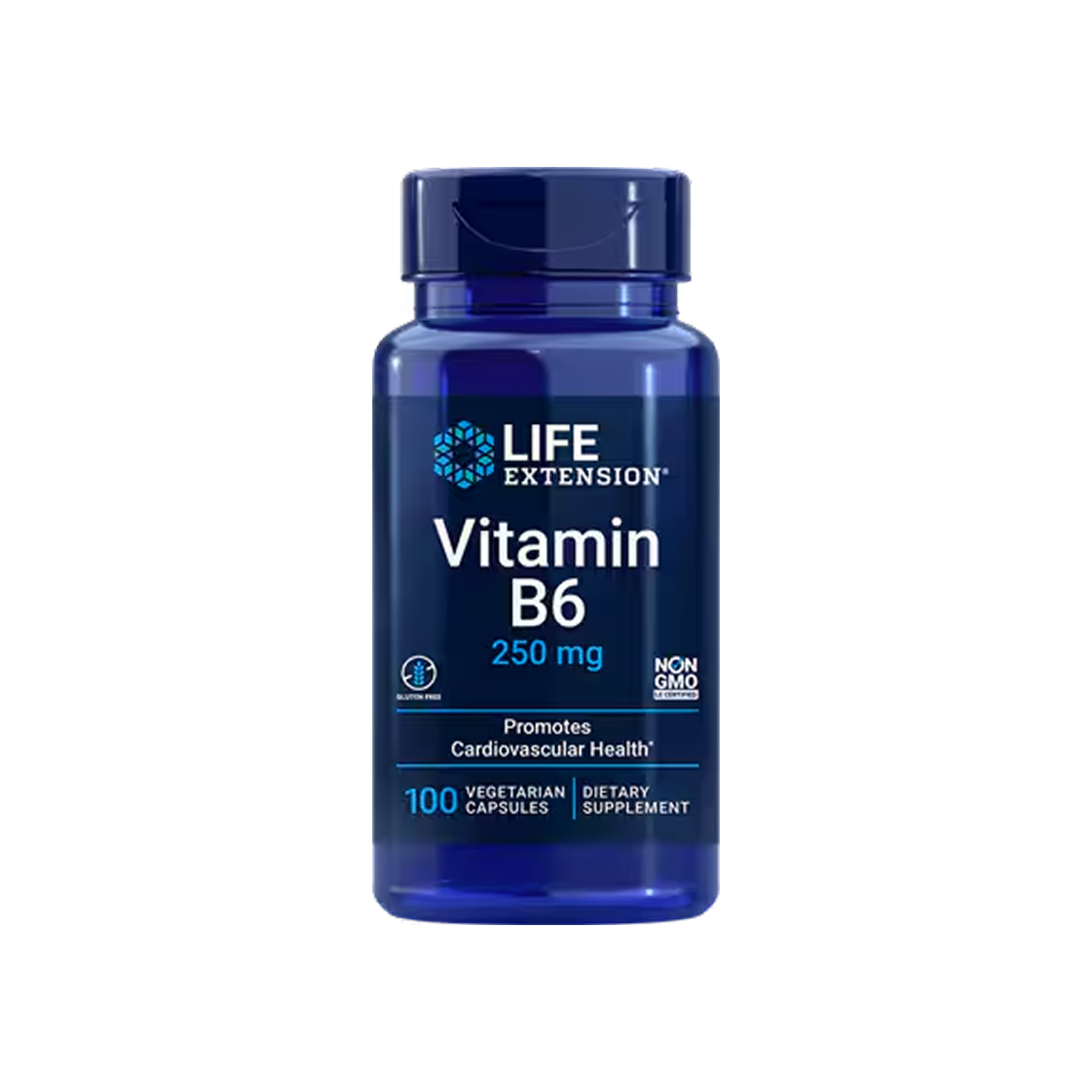 Life Extension Vitamina B6 250 mg 100 Cápsulas Vegetales