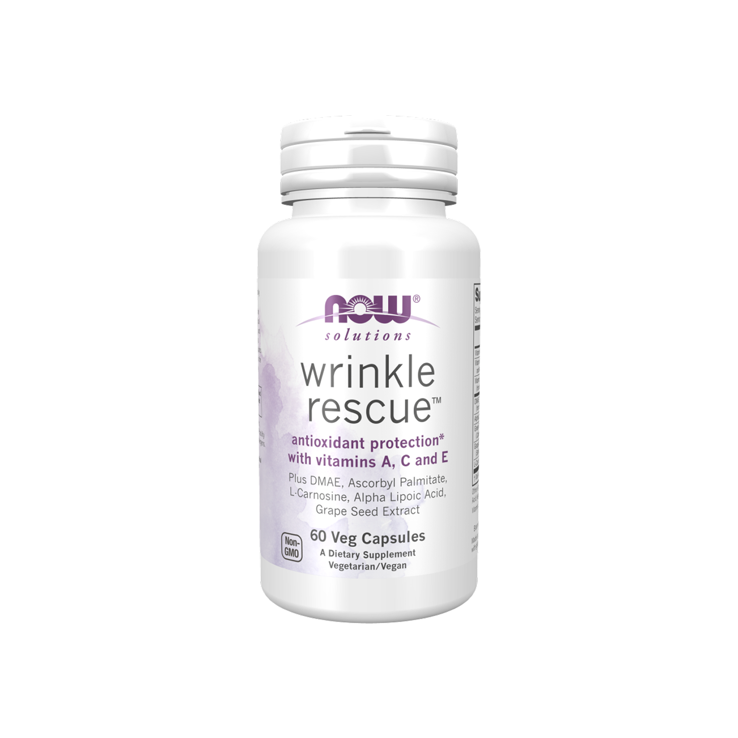 NOW Foods Wrinkle Rescue 60 Cápsulas Vegetales