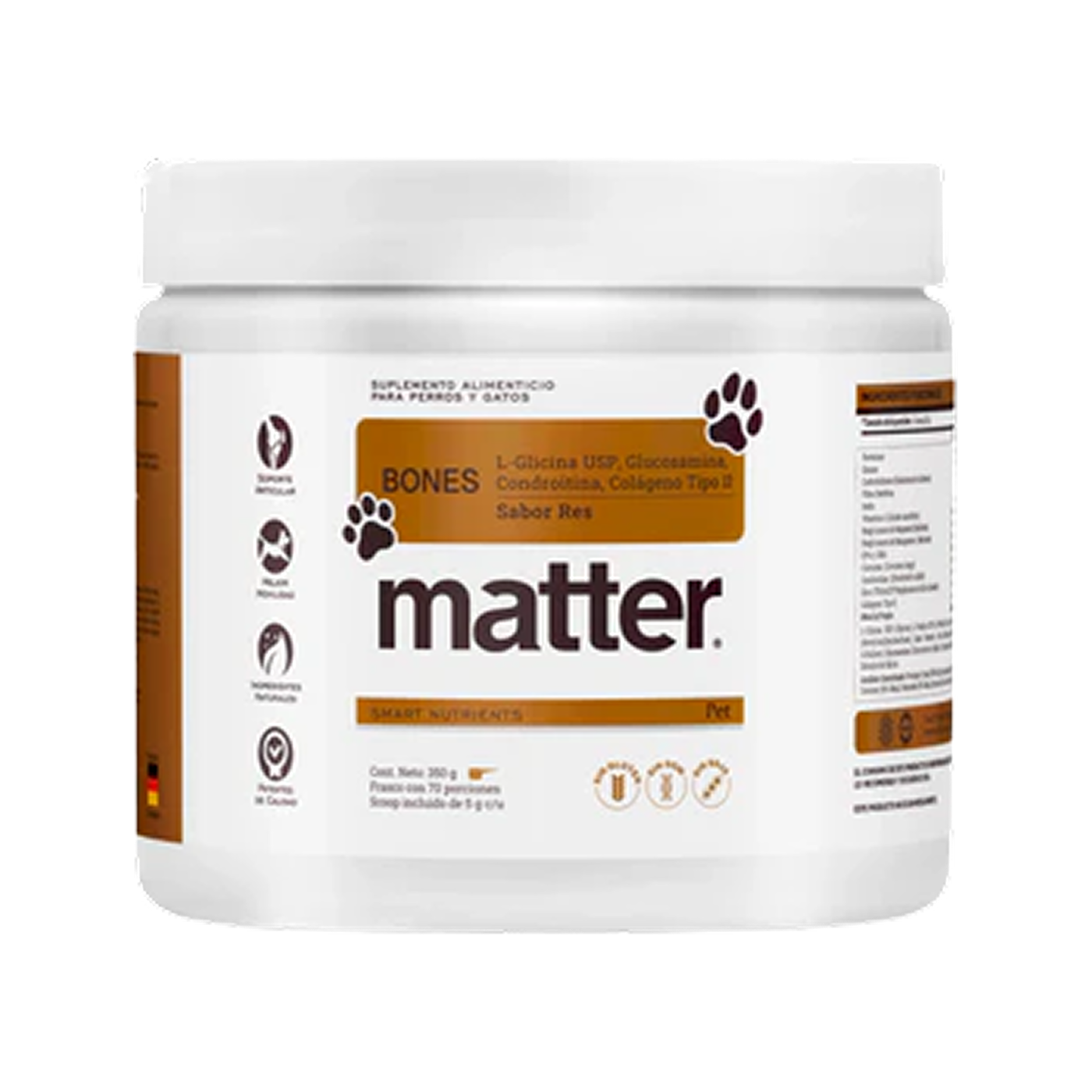 Matter Bones, 70 porciones