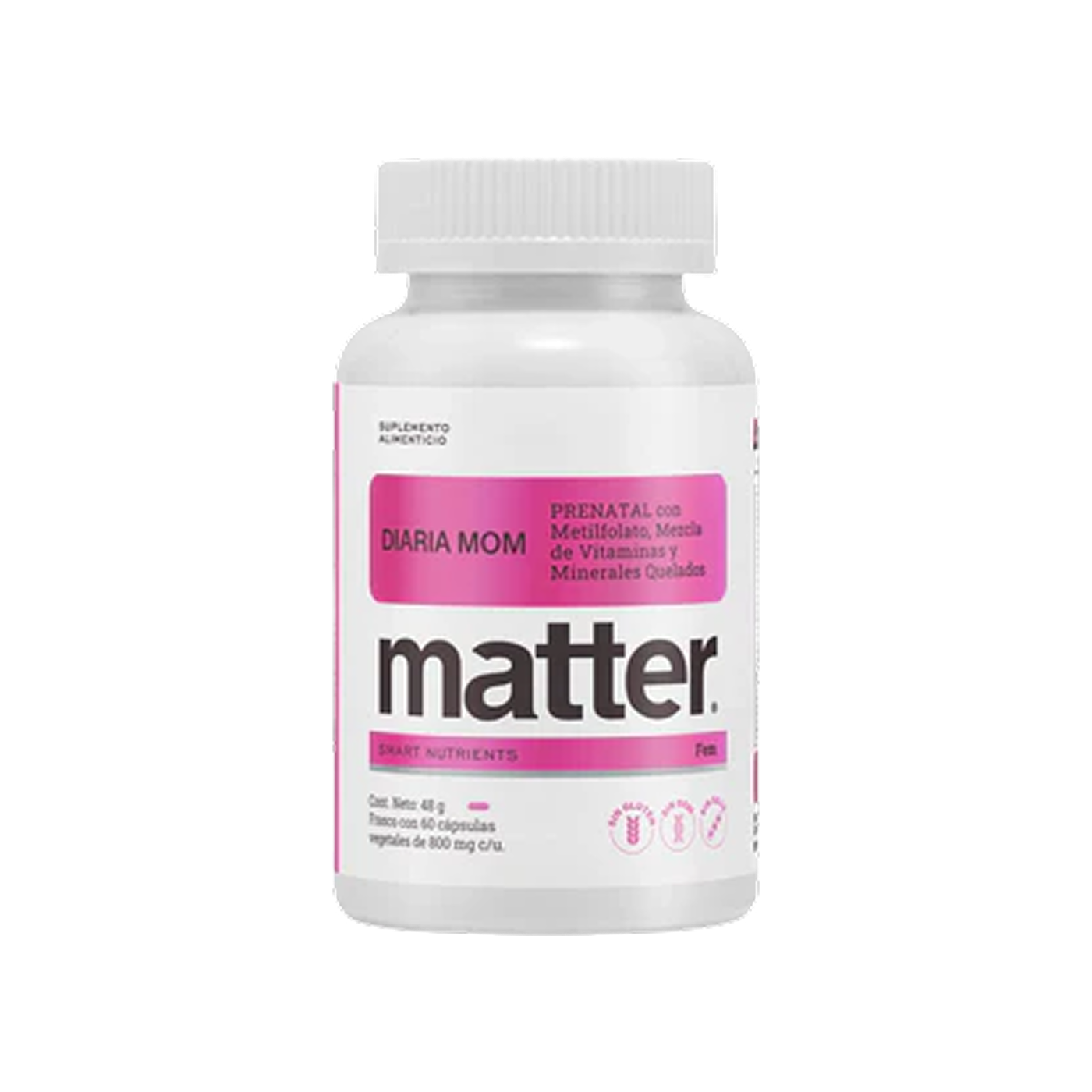Matter Diaria Mom Prenatal, 60 cápsulas