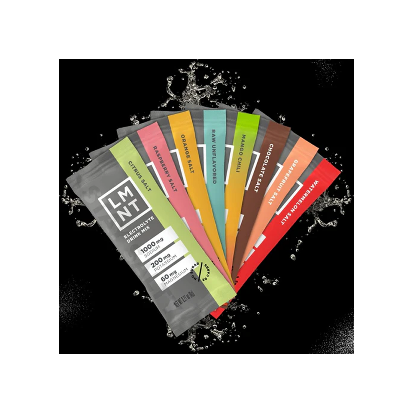 LMNT Electrolitos Sin Azúcar, 12 sobres