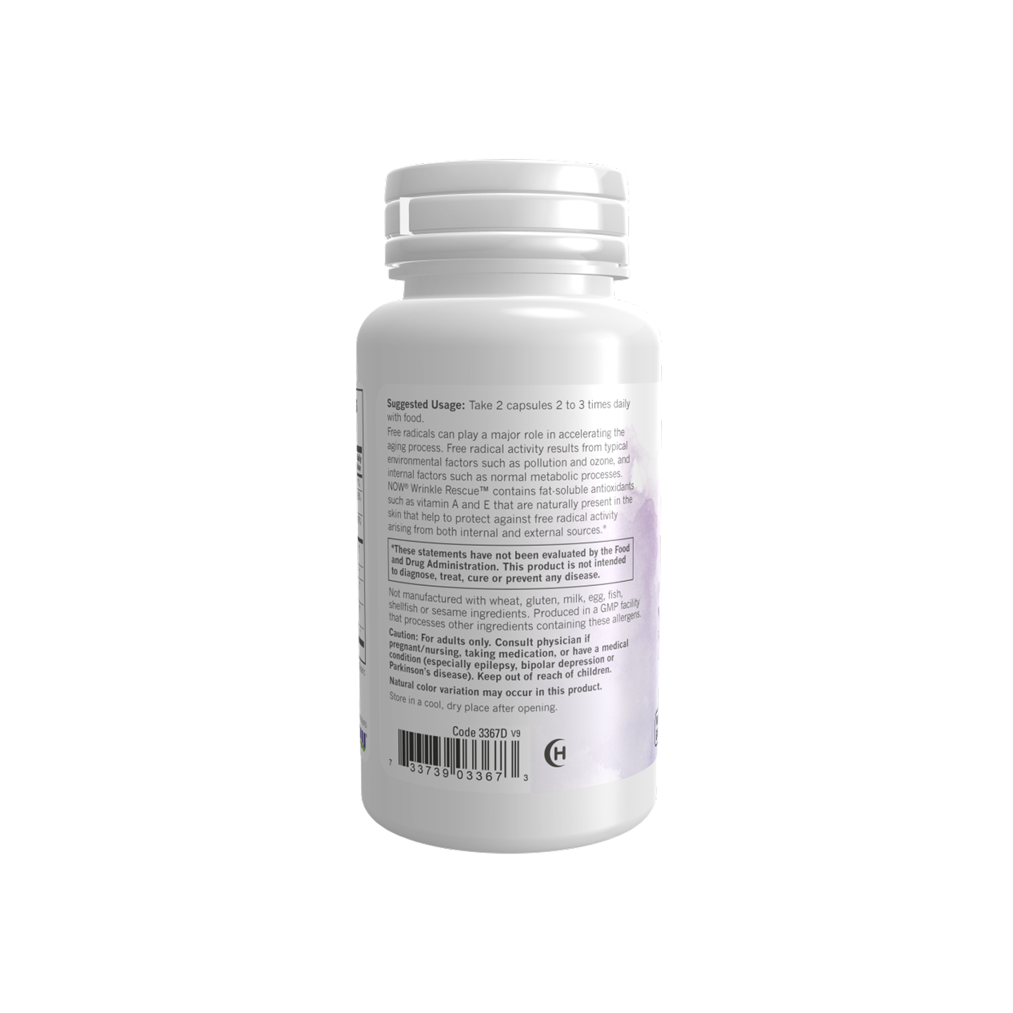 NOW Foods Wrinkle Rescue 60 Cápsulas Vegetales