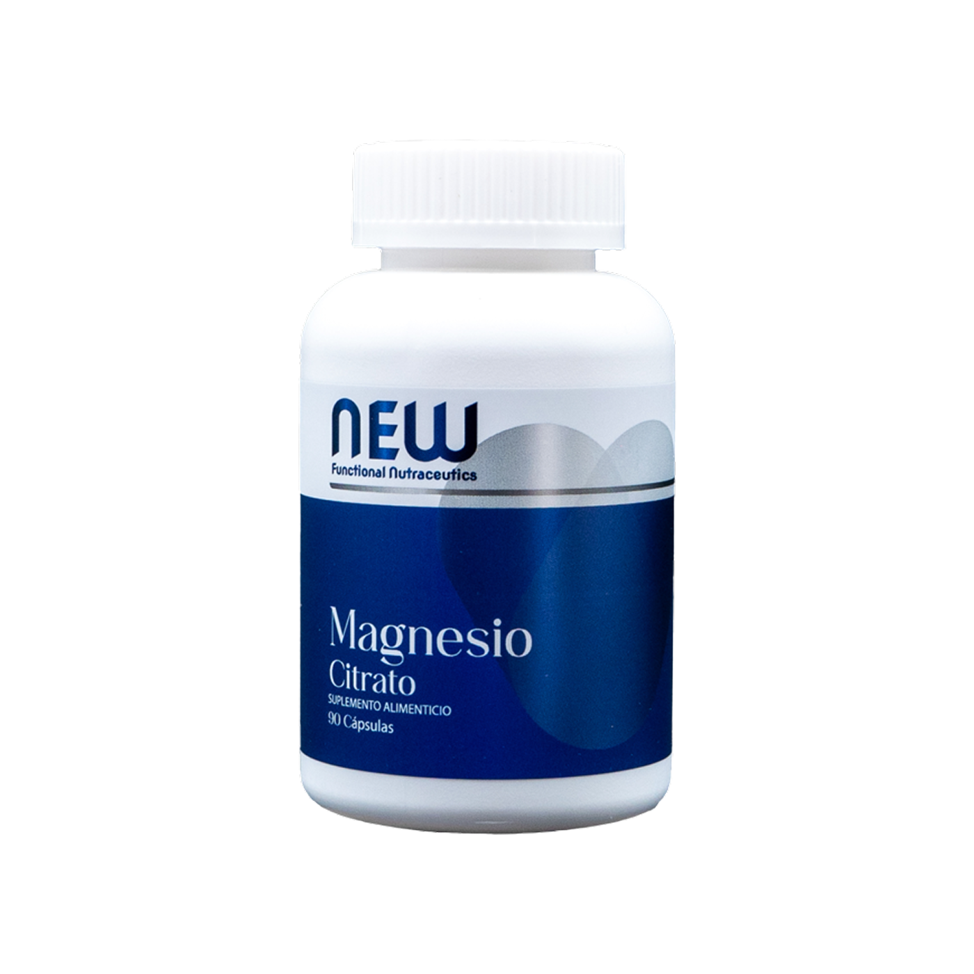 New Functional Citrato de Magnesio 90 cápsulas