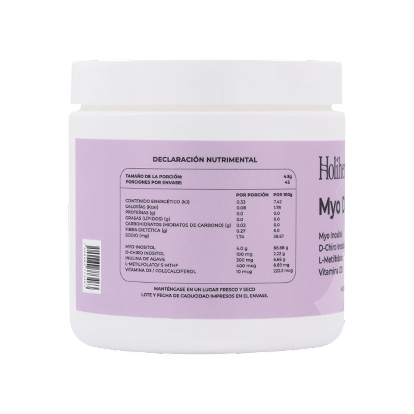 Holiherb Kit Myo D-Chiro Inositol 40:1 + BH, 3 meses