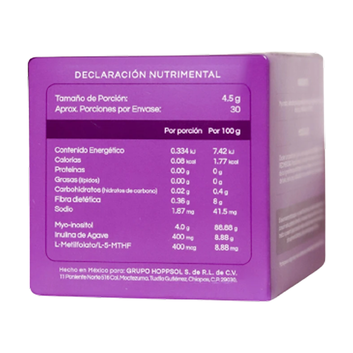 Holiherb Kit Myo Inositol con Metilfolato en Sobres Individuales, 3 cajas