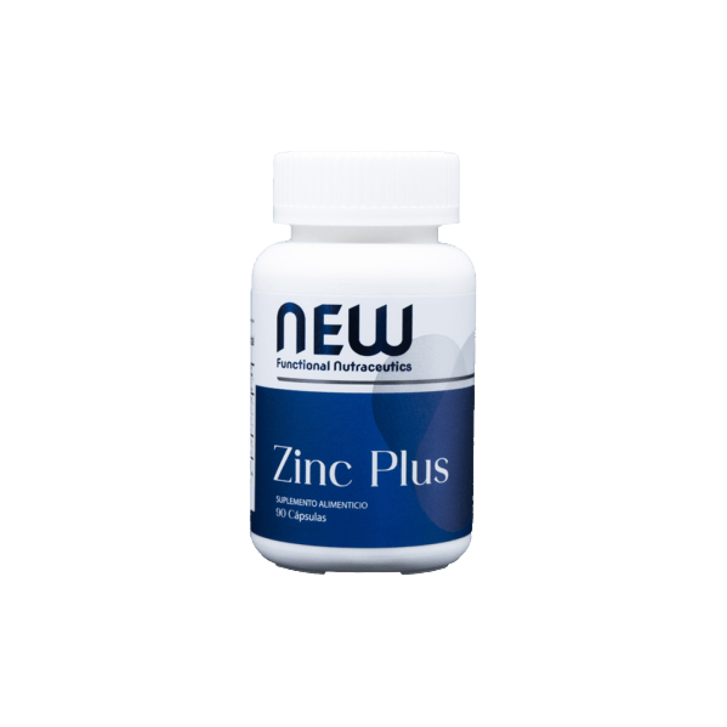 New Functional Nutraceutics Zinc plus 15 mg, 90 cápsulas