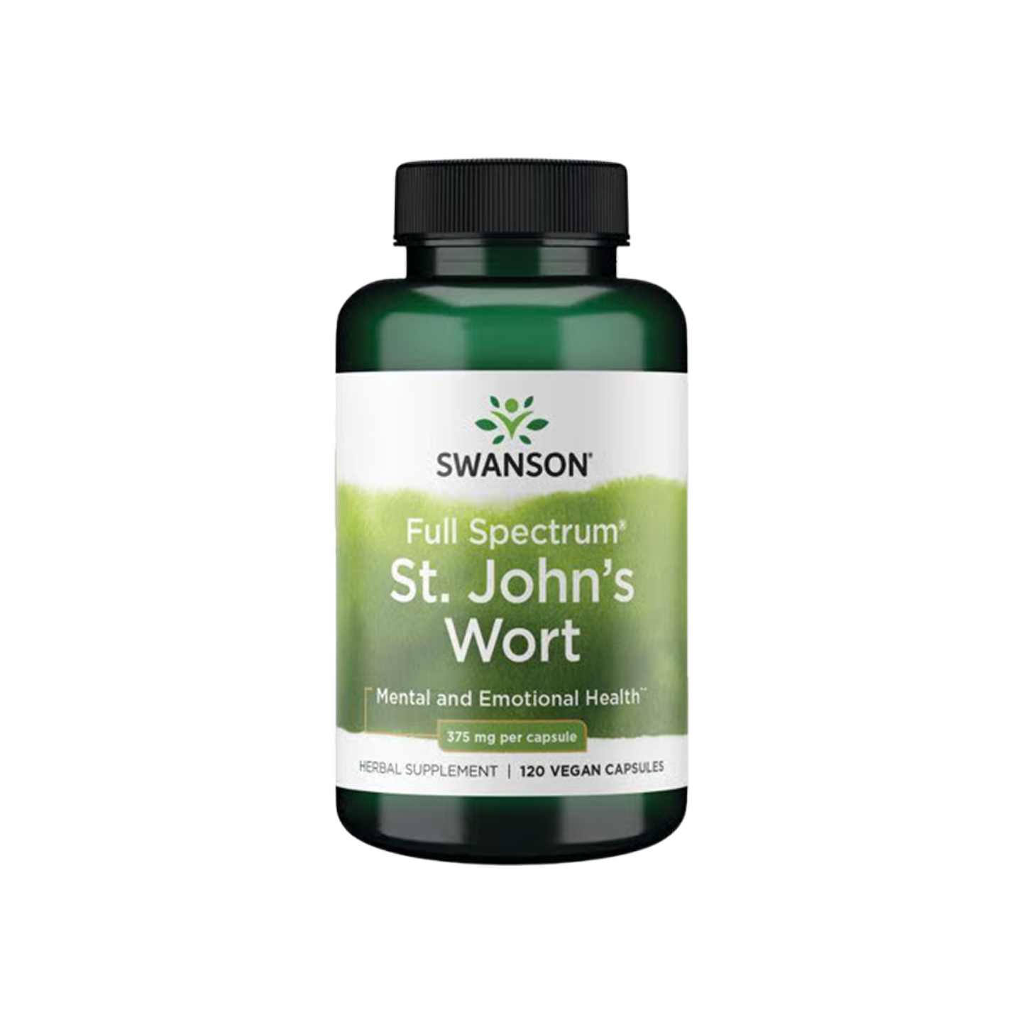 Swanson St. John's Wort 375 mg 120 cápsulas