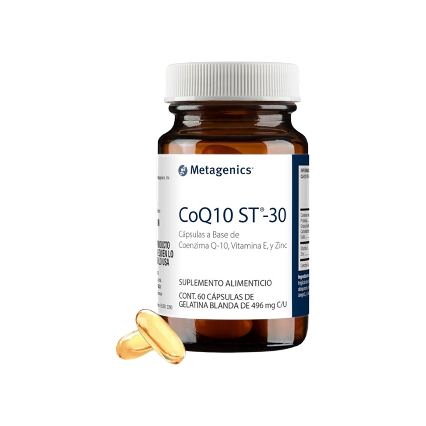 Metagenics CoQ10 ST-30 60 cápsulas 496 mg