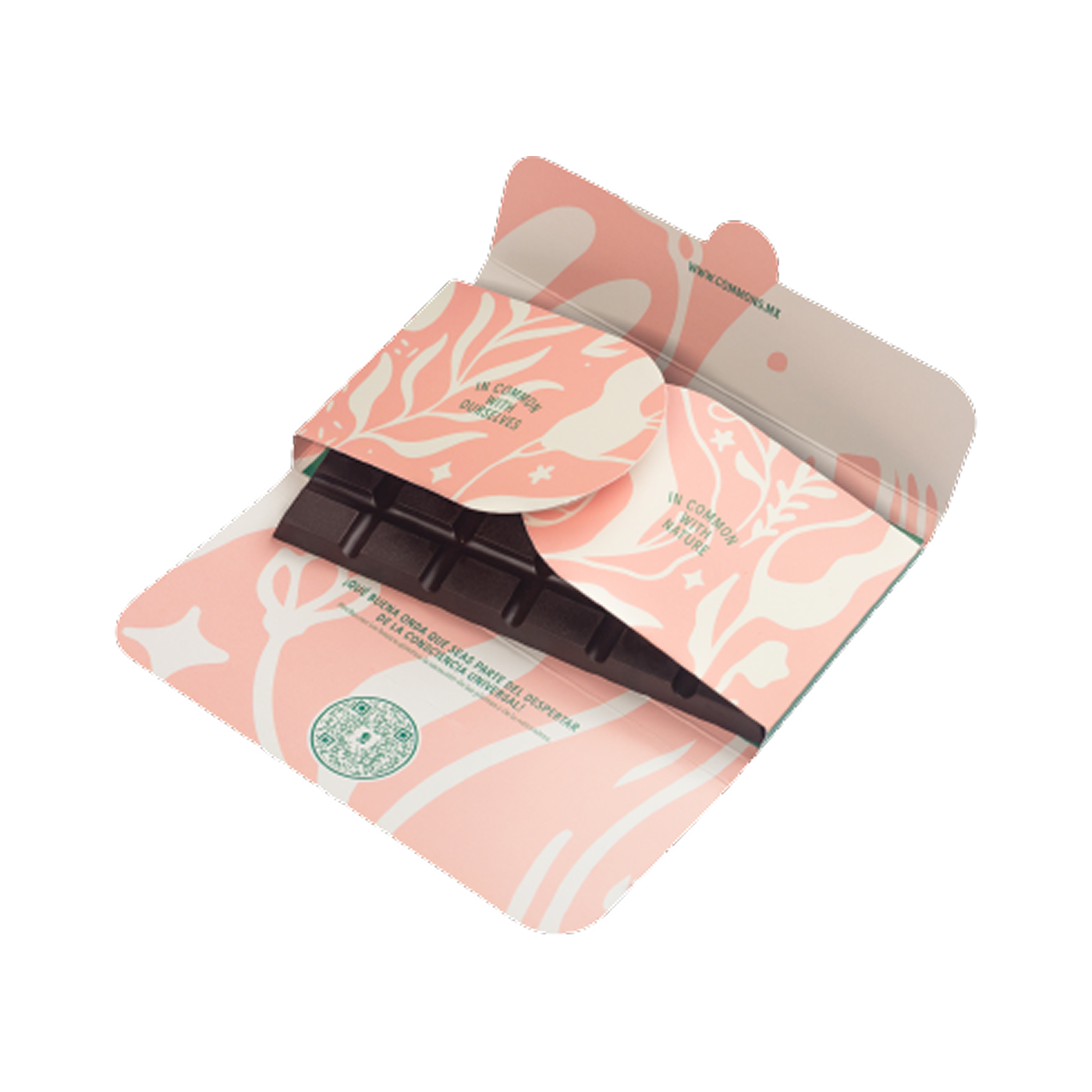 Commons Functional Chocolate Defend 80 g – Cacao 80% sin azúcar