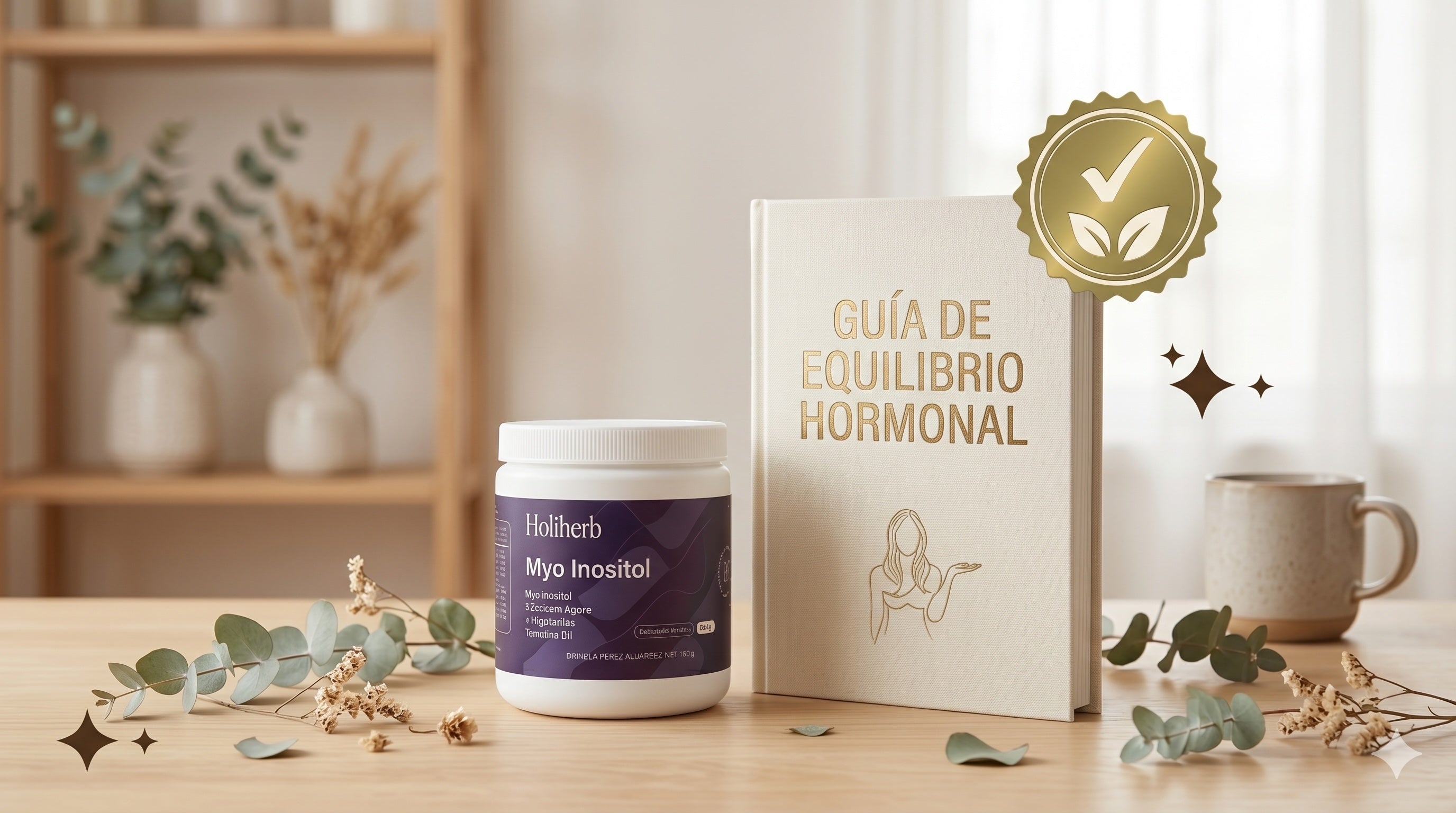 Holiherb Myo Inositol + Guía GRATIS
