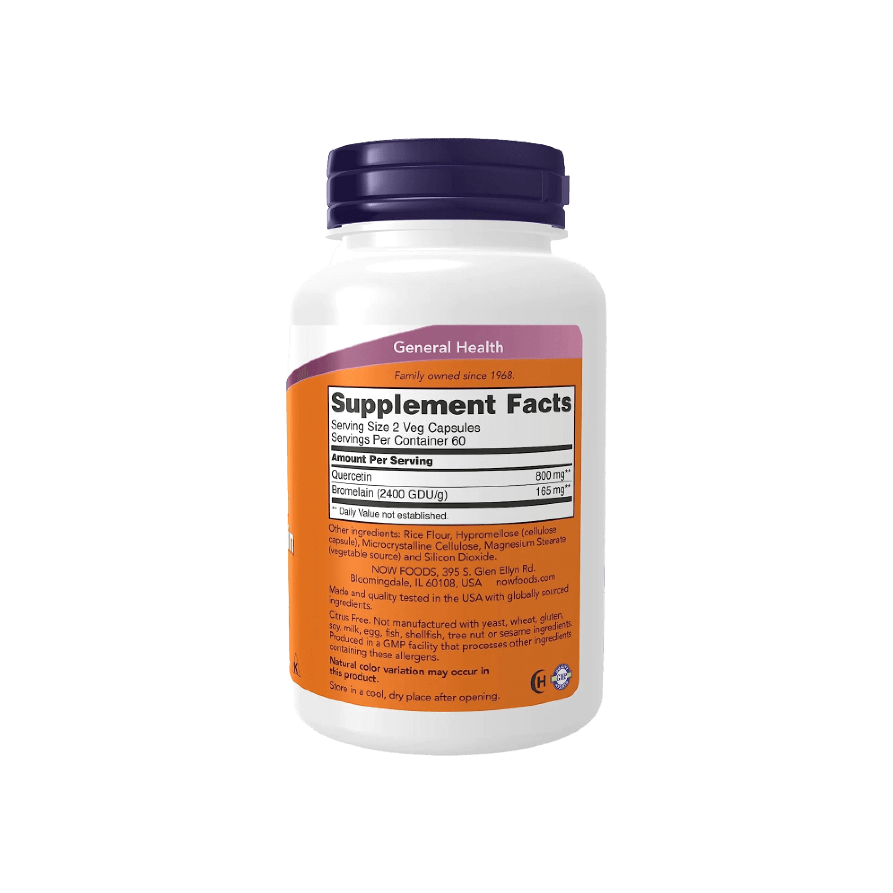 Quercetina con Bromelina