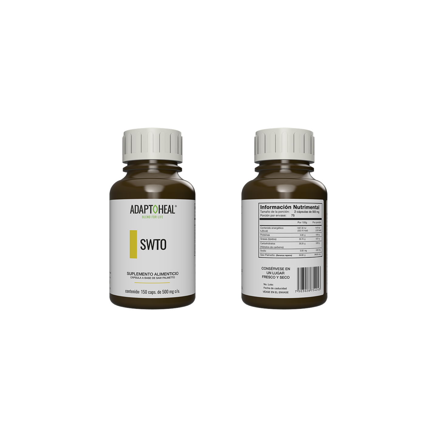 Adaptoheal Saw Palmetto 500 mg