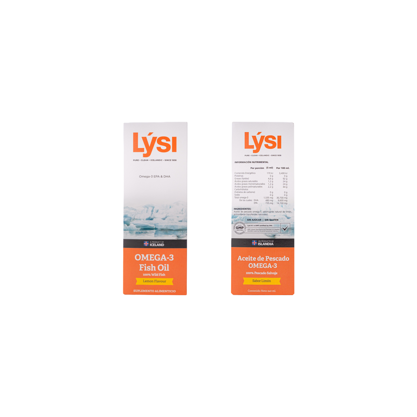 Lýsi Omega 3 en Aceite de Pescado, 240 ml