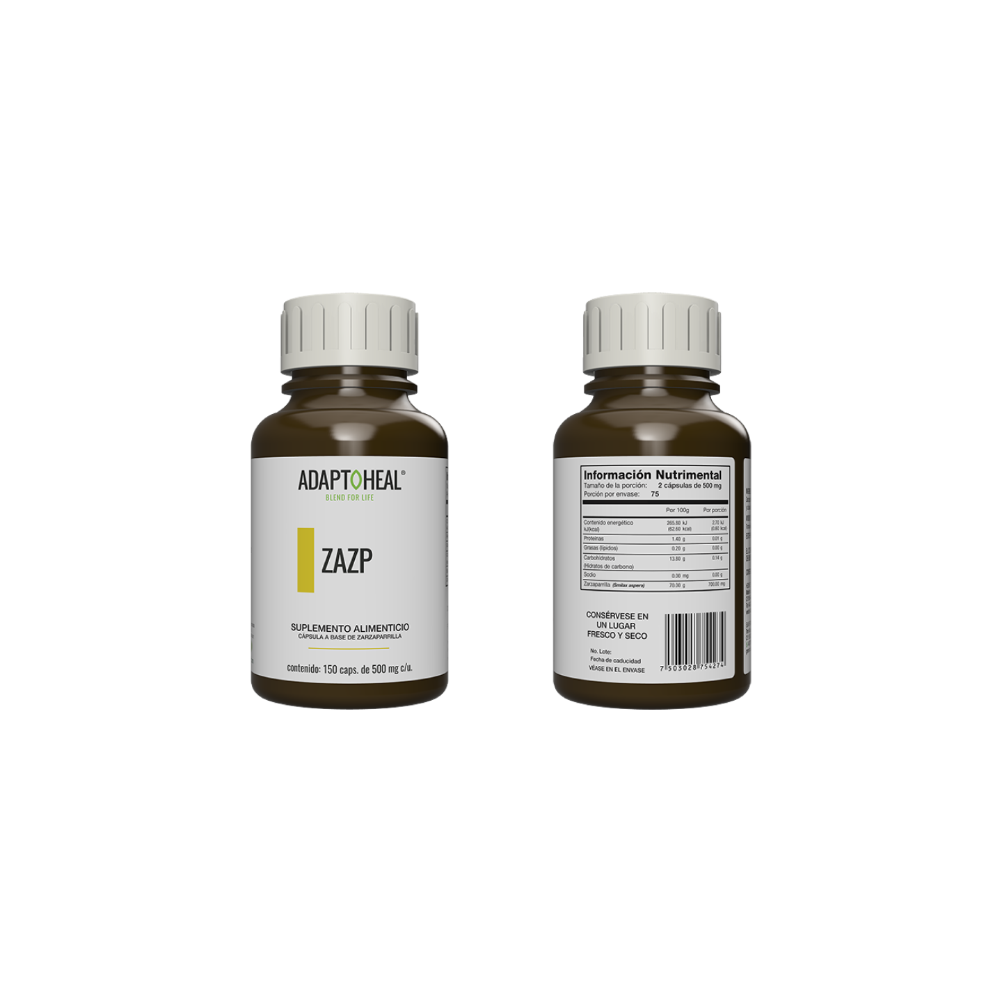 Adaptoheal Zarzaparrilla 500 mg