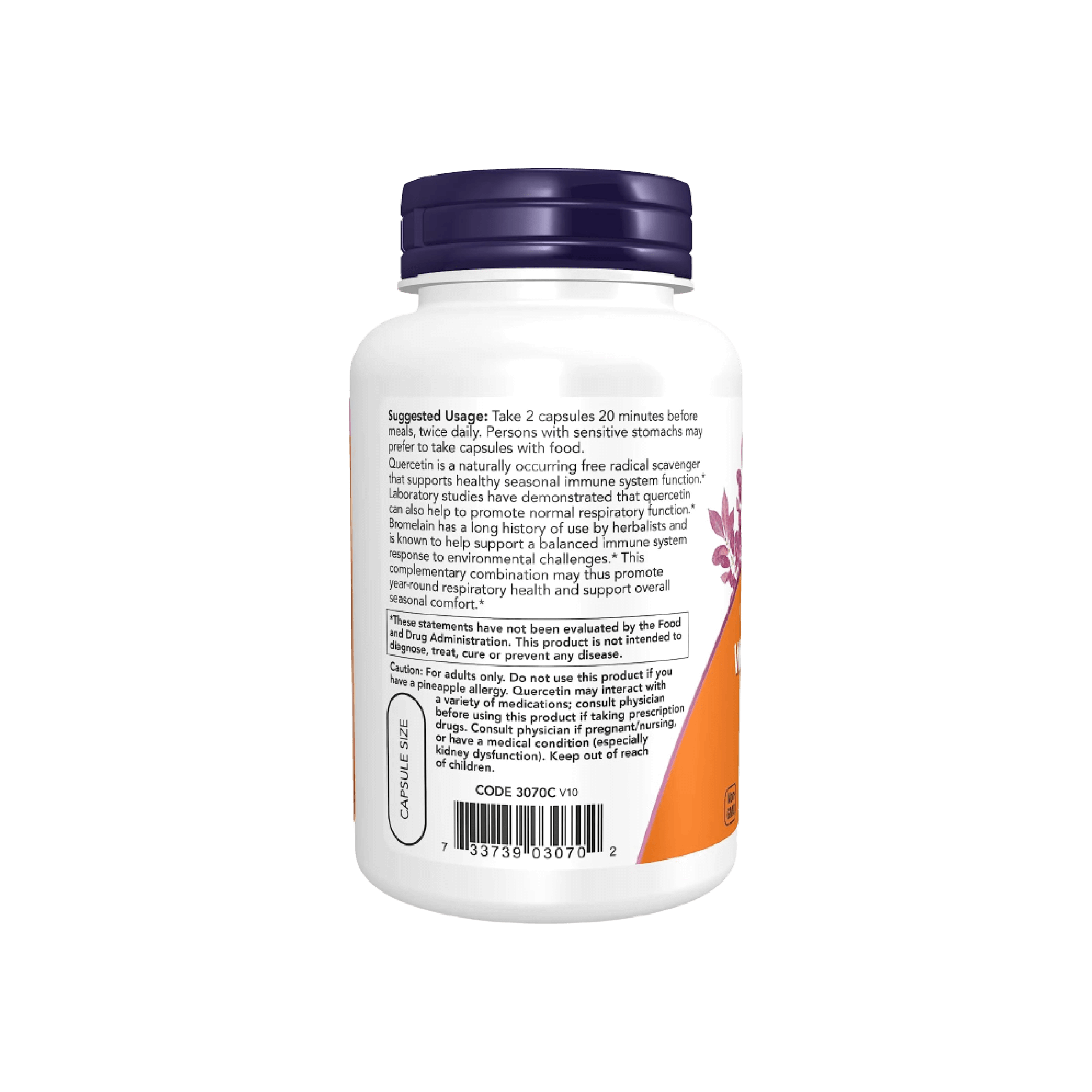 Quercetina con Bromelina