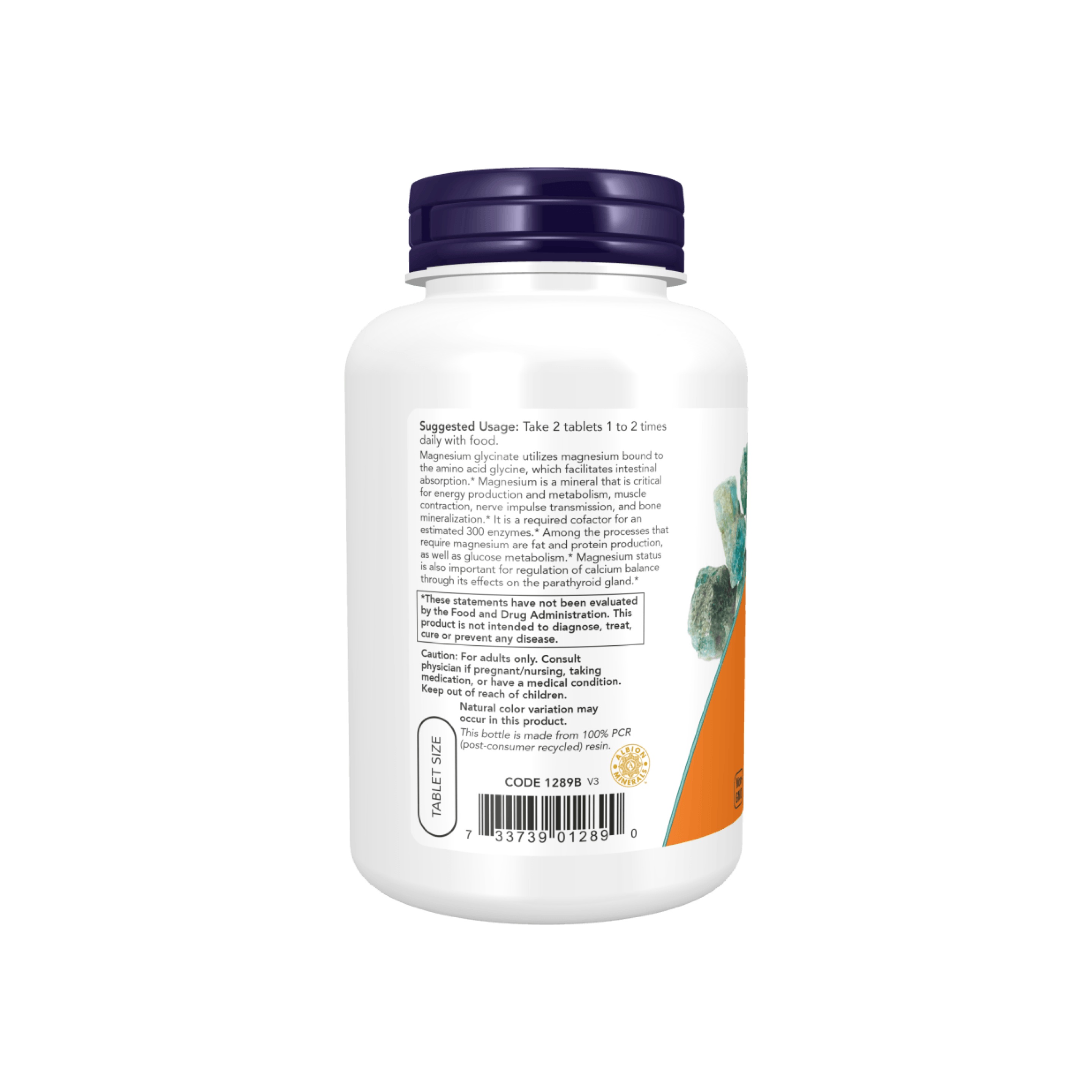 Glicinato de Magnesio | 180 tabletas | -GNAL-